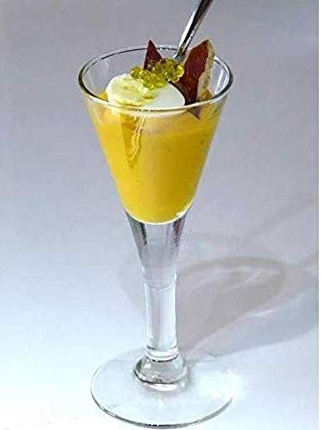 SOMIL Pack Of 1 Transparent Premium Food-Safe Glass Water Glass