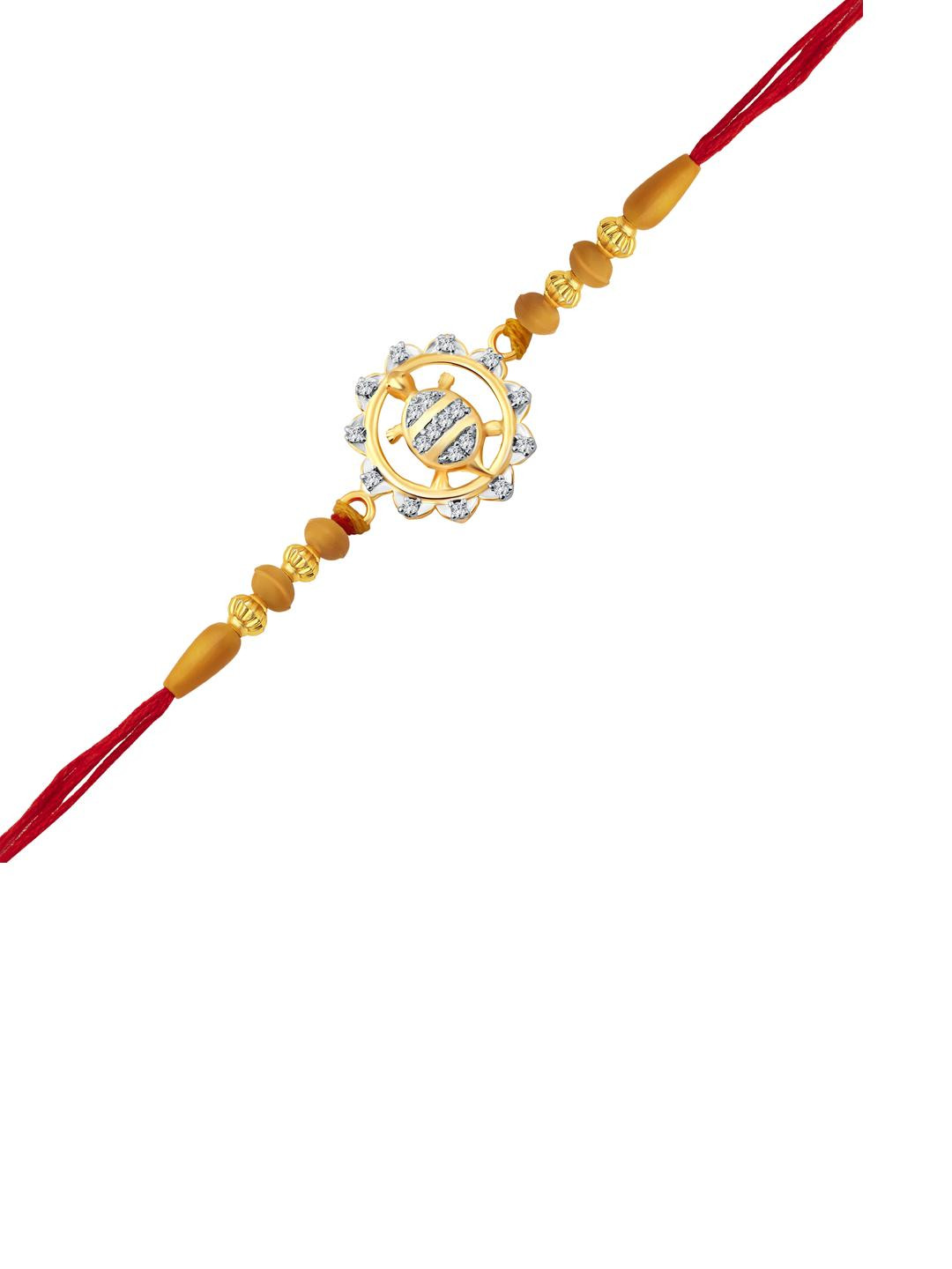 VIVASTRI Multistrand Two Tone Tortoise  Rakhi