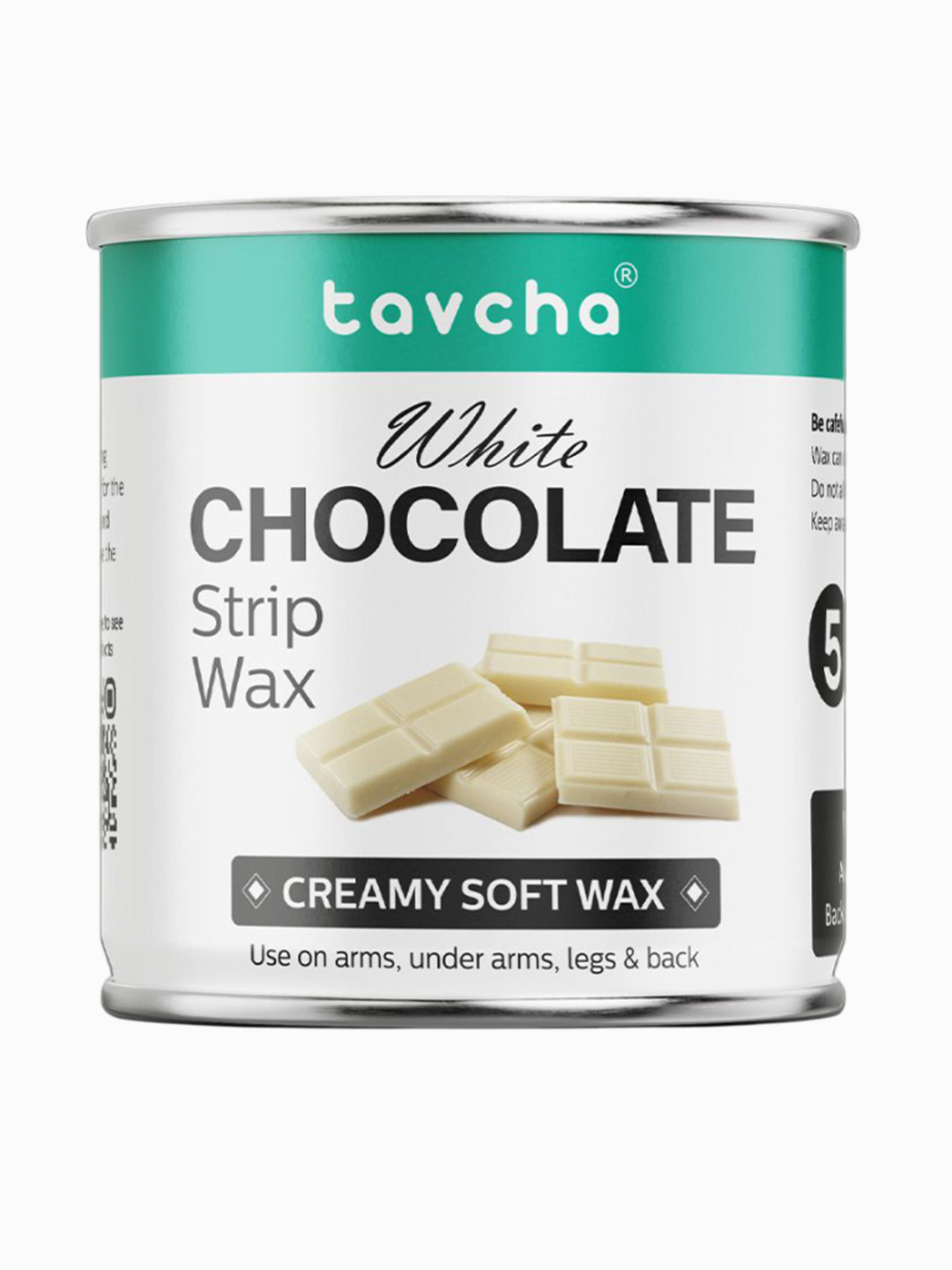 tavcha White Chocolate Strip Wax With Bee Wax & Glycerin - 550 g