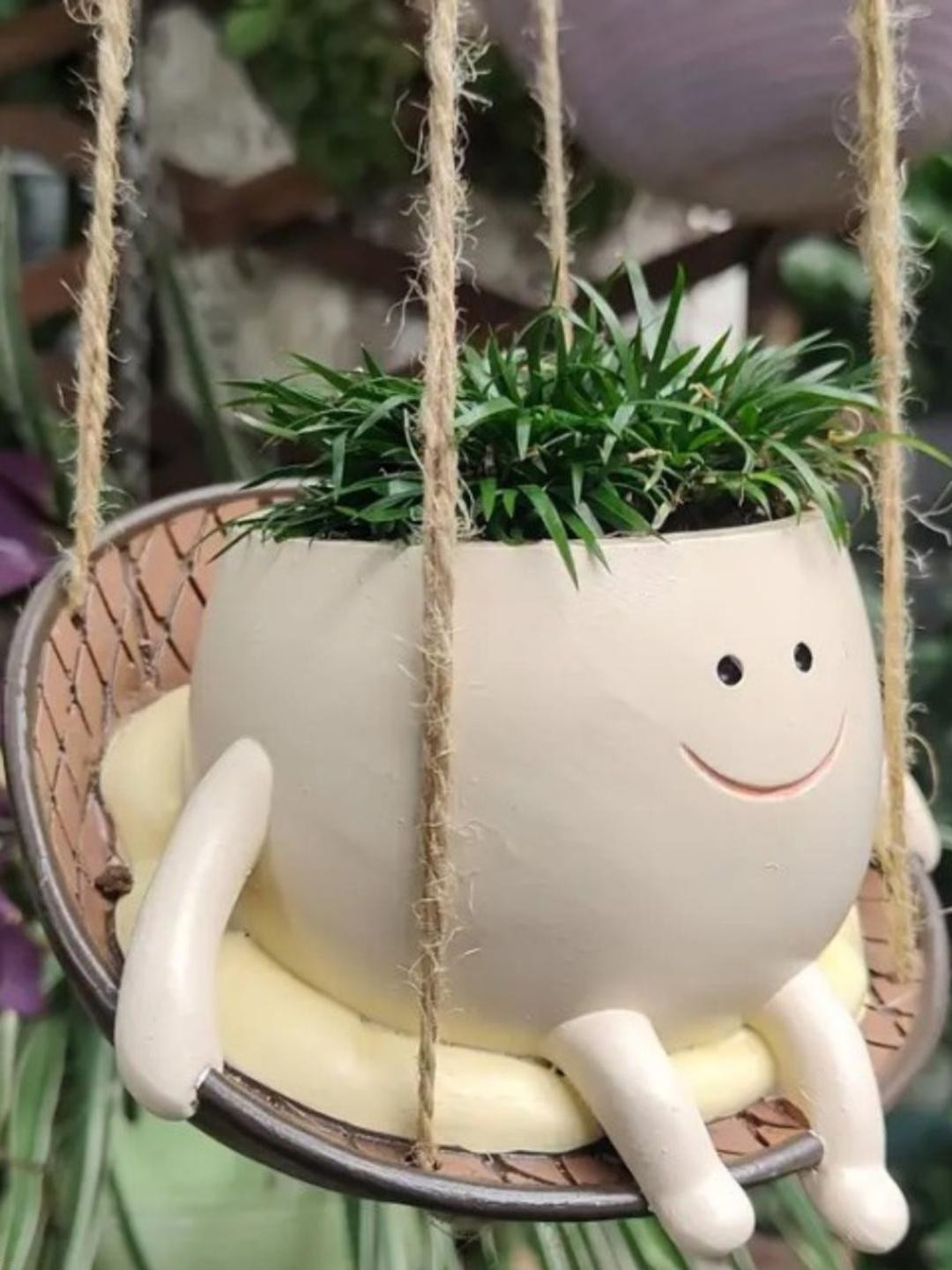 Hanging Swing Planter Pot