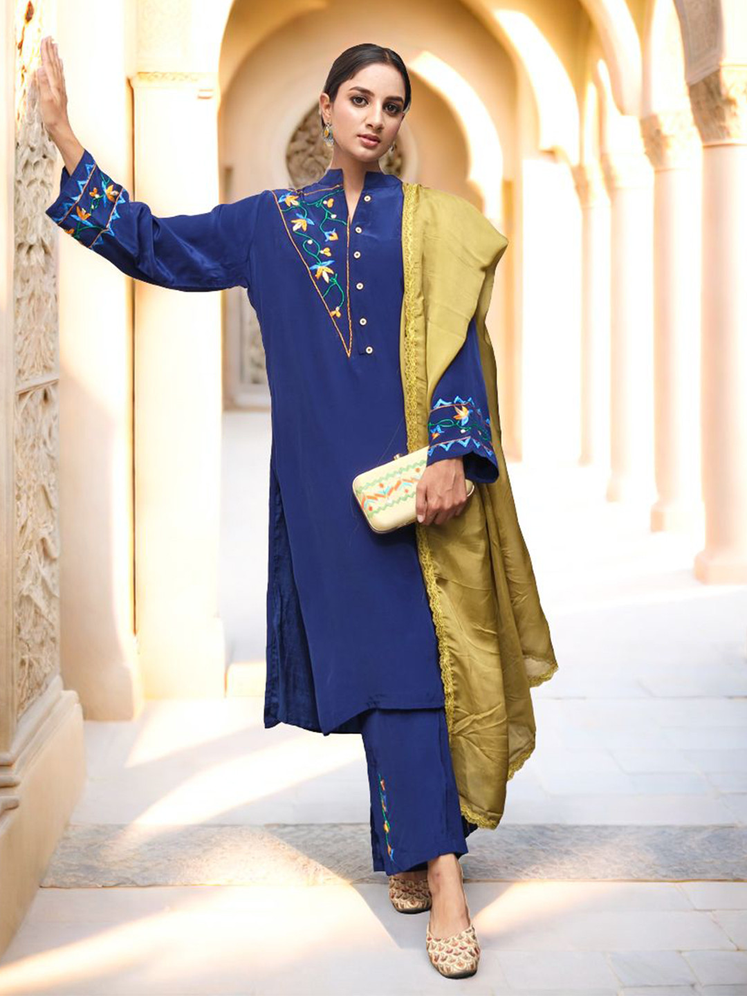 Phulkari Forever Organza Phulkari Dupatta