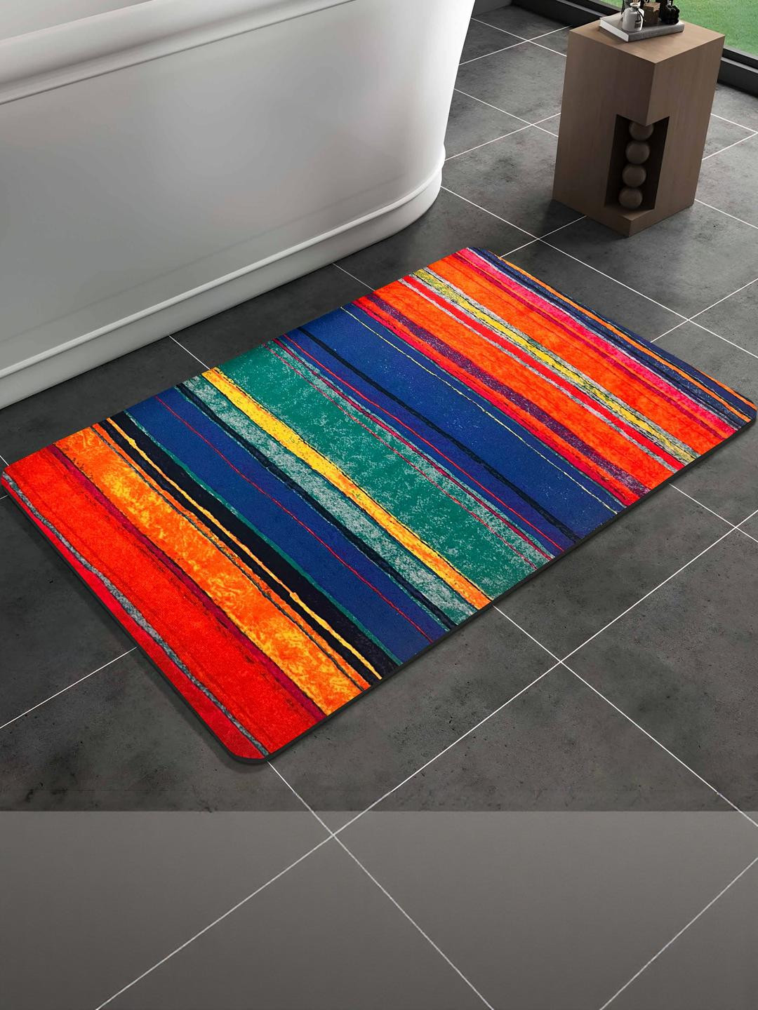 IVAZA Bath mats for bathroom Anti slip, bath door mats for home 550 gsm,bath mat 40x60