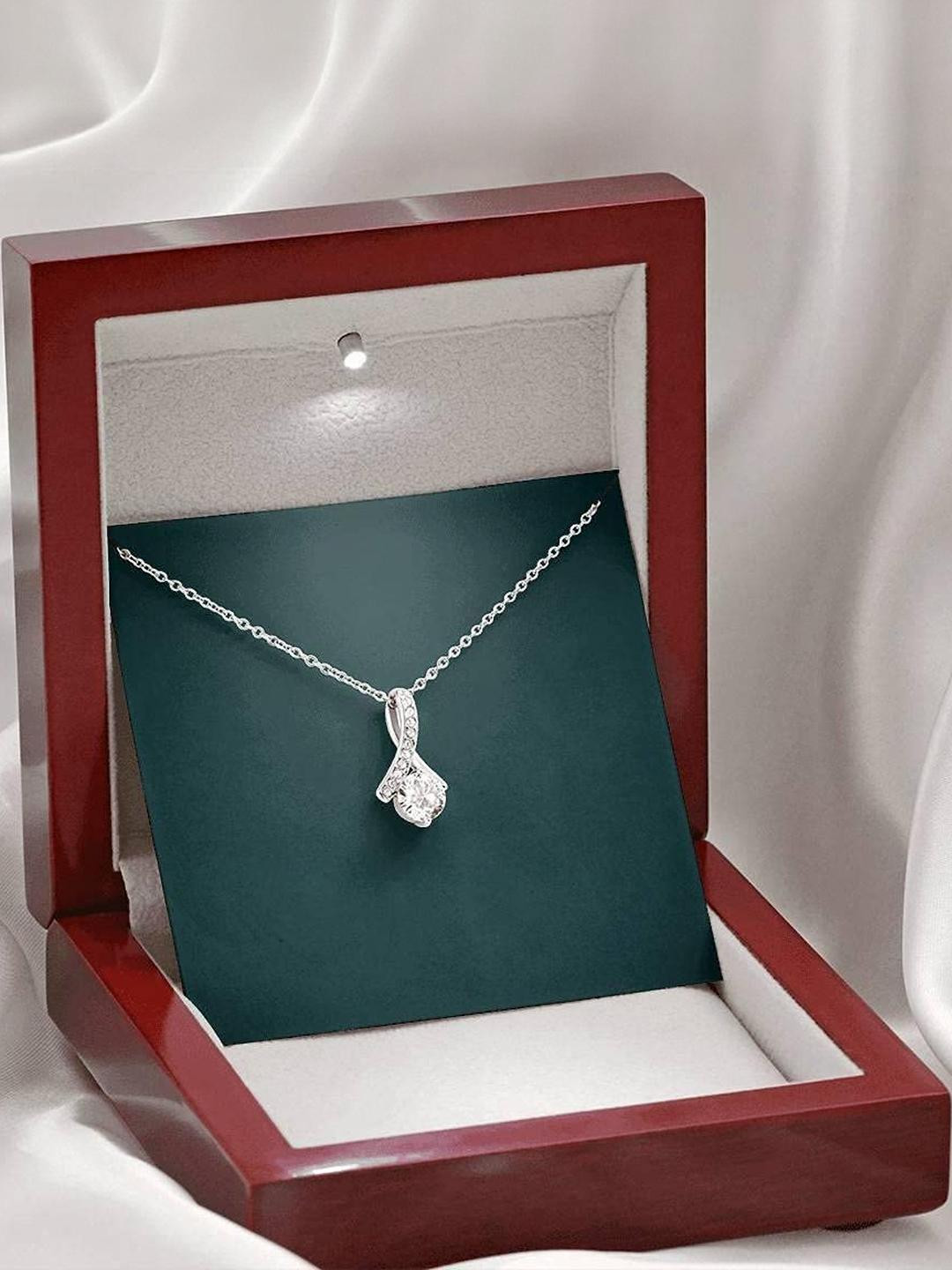 Sterling Silver Gift Retirement Necklace For Work Colleague Gift, Leaving Job, Teacher Retirement,