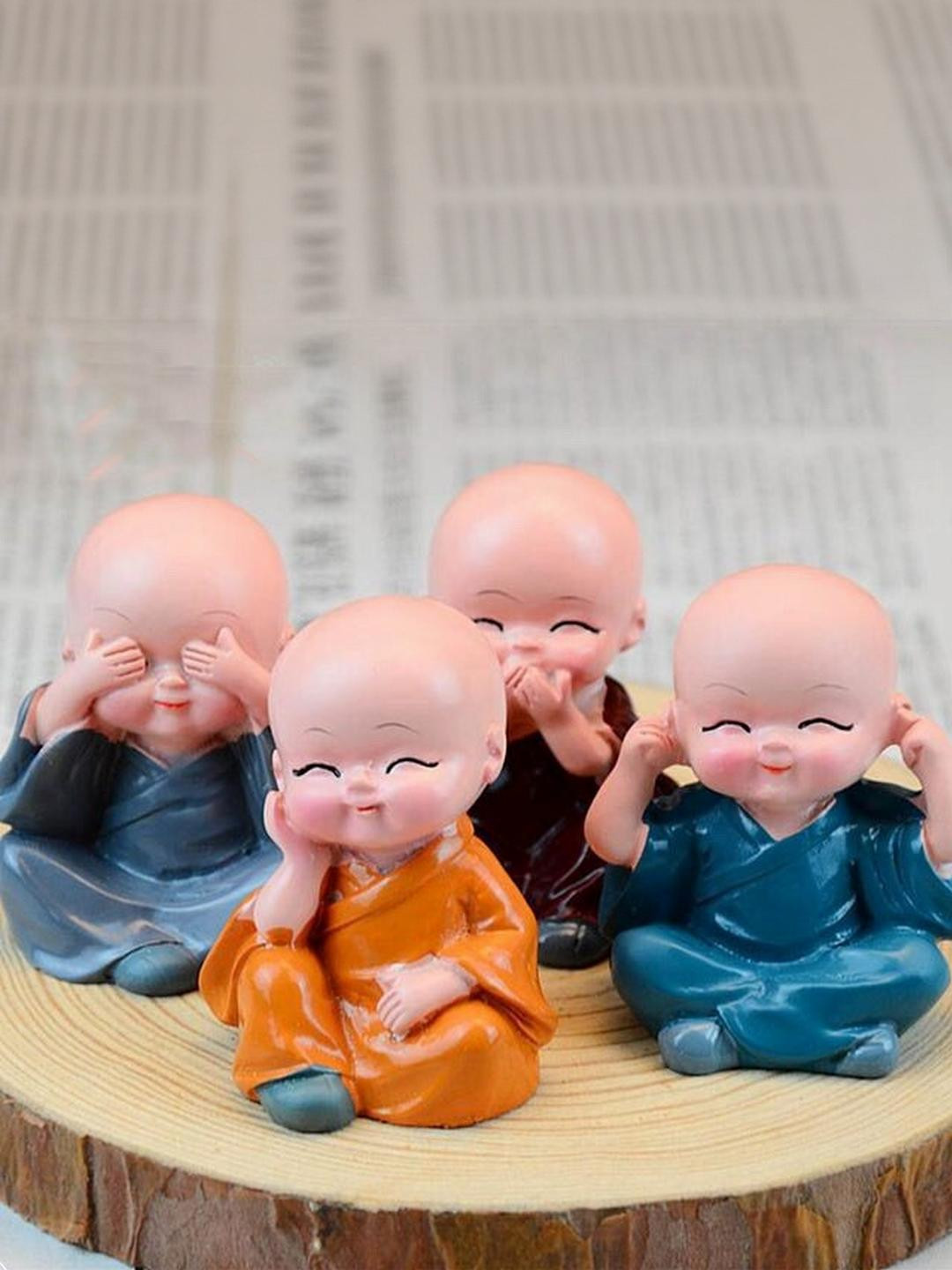 SSS SCULPTURE 4 Pieces Fengshui Figurine Showpiece