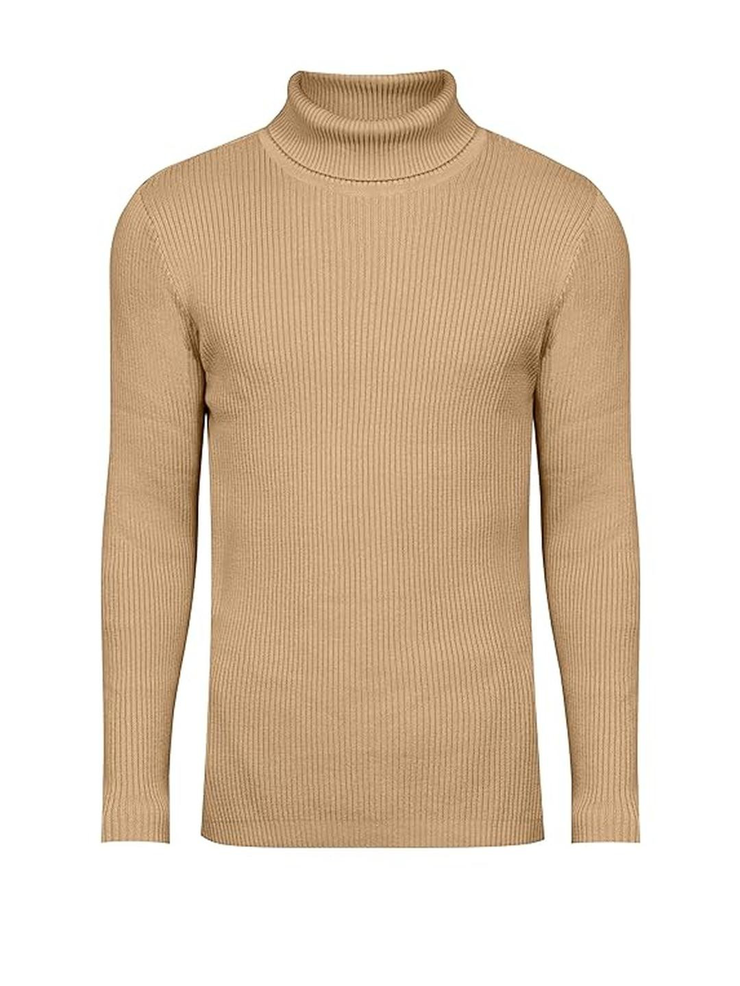 CLOTHIFY Boys Turtle Neck Pullover