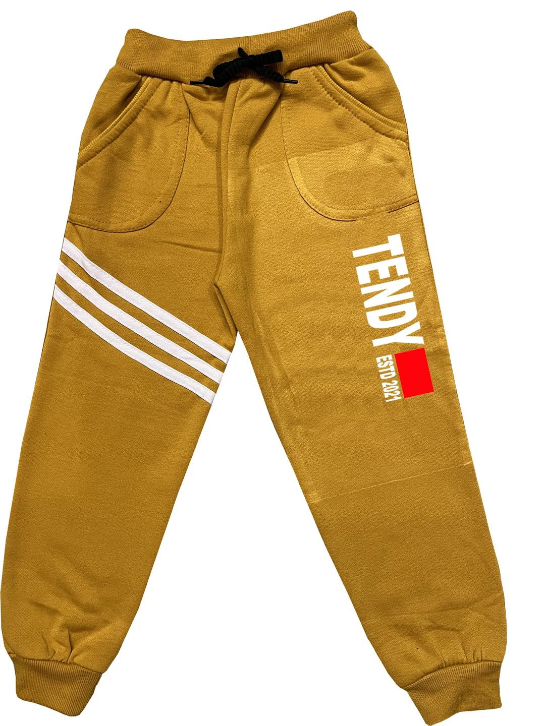100LUCK Unisex Yellow Track Pants