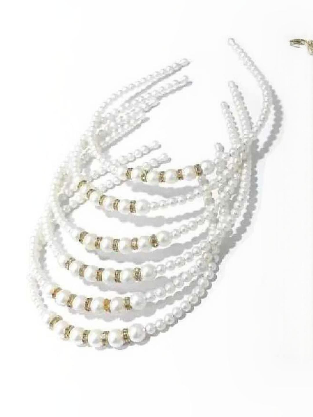 CREEKNEST...all that you want Women White Hair Accessory