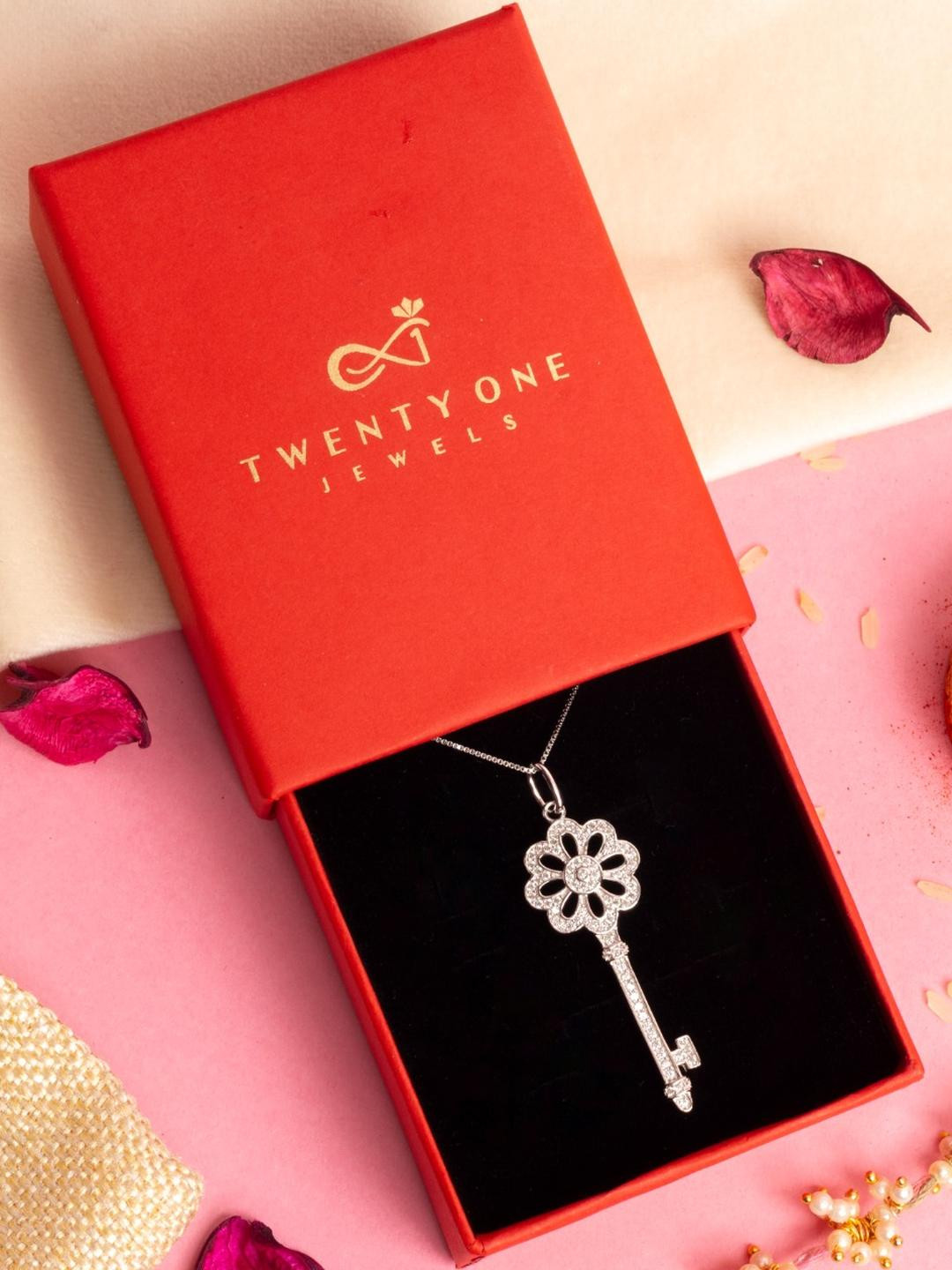 925 Silver Key Pendant