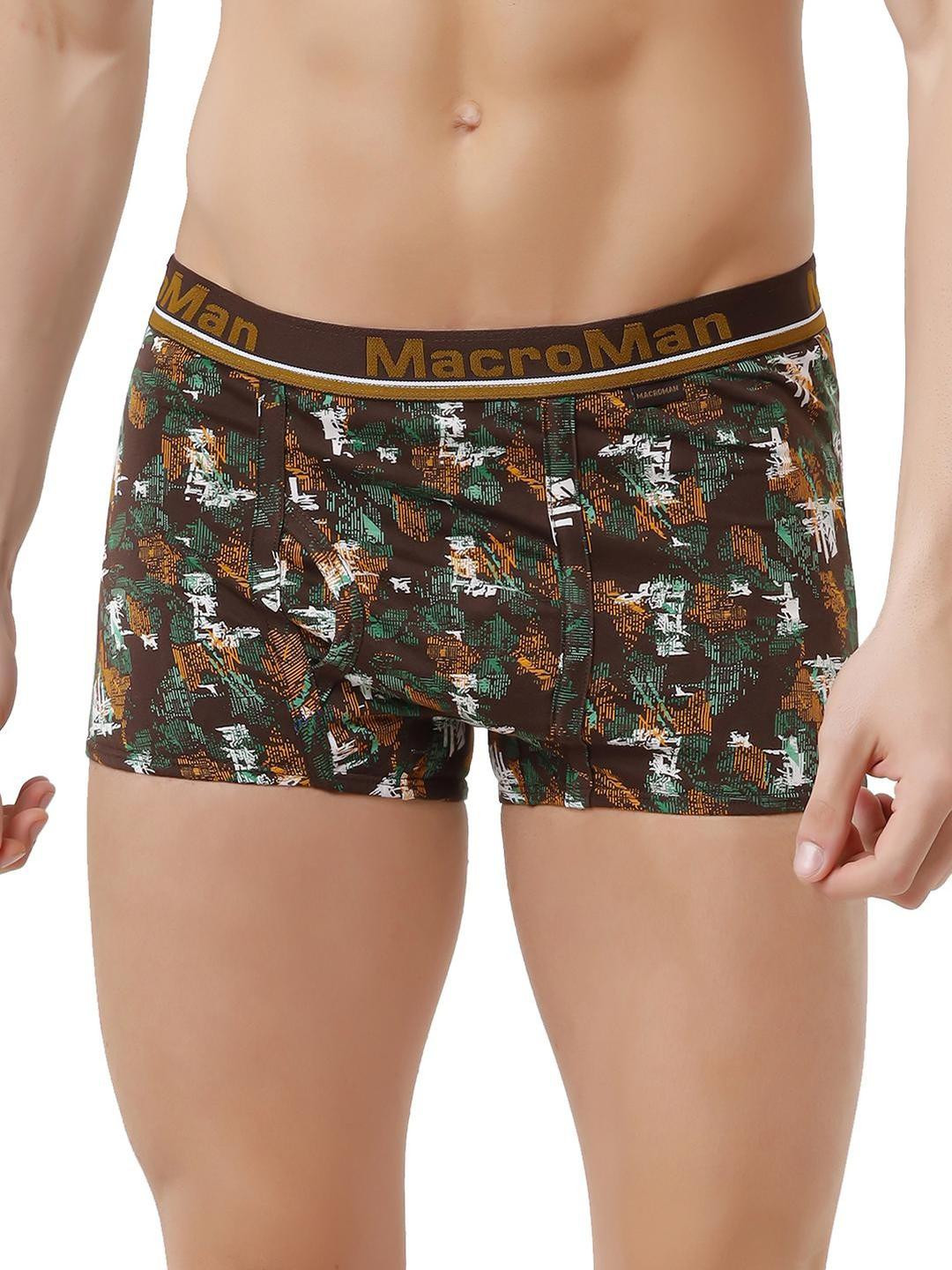 Rupa Macroman Men's Cotton Assorted Printed Mini Trunk