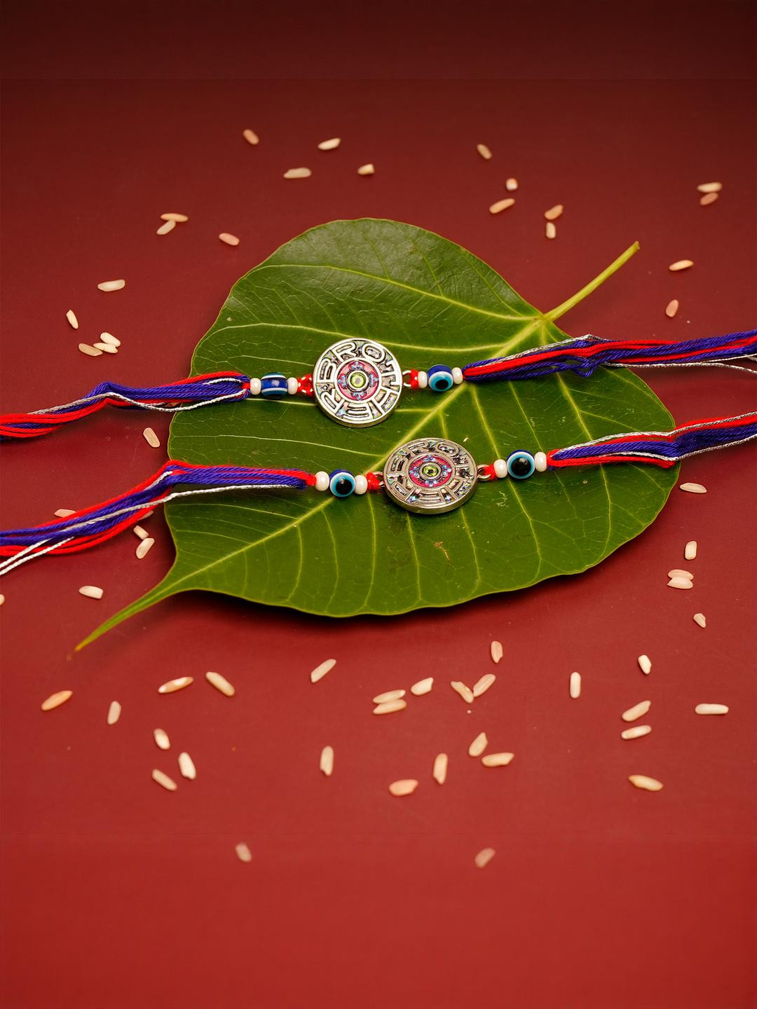 Traditional Brother Rakhi Pack of 2