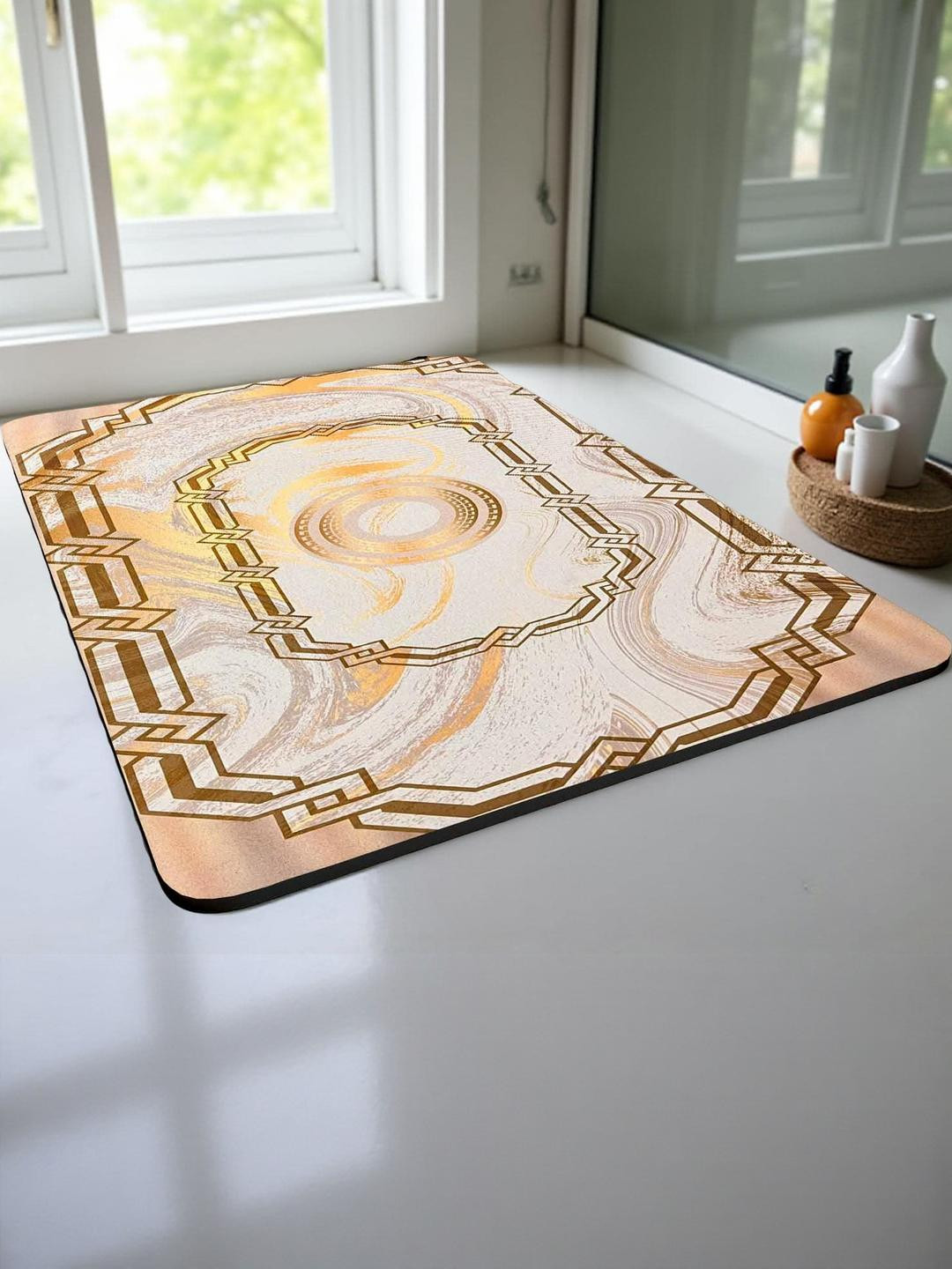 IVAZA Peach Silicone Bath Mat