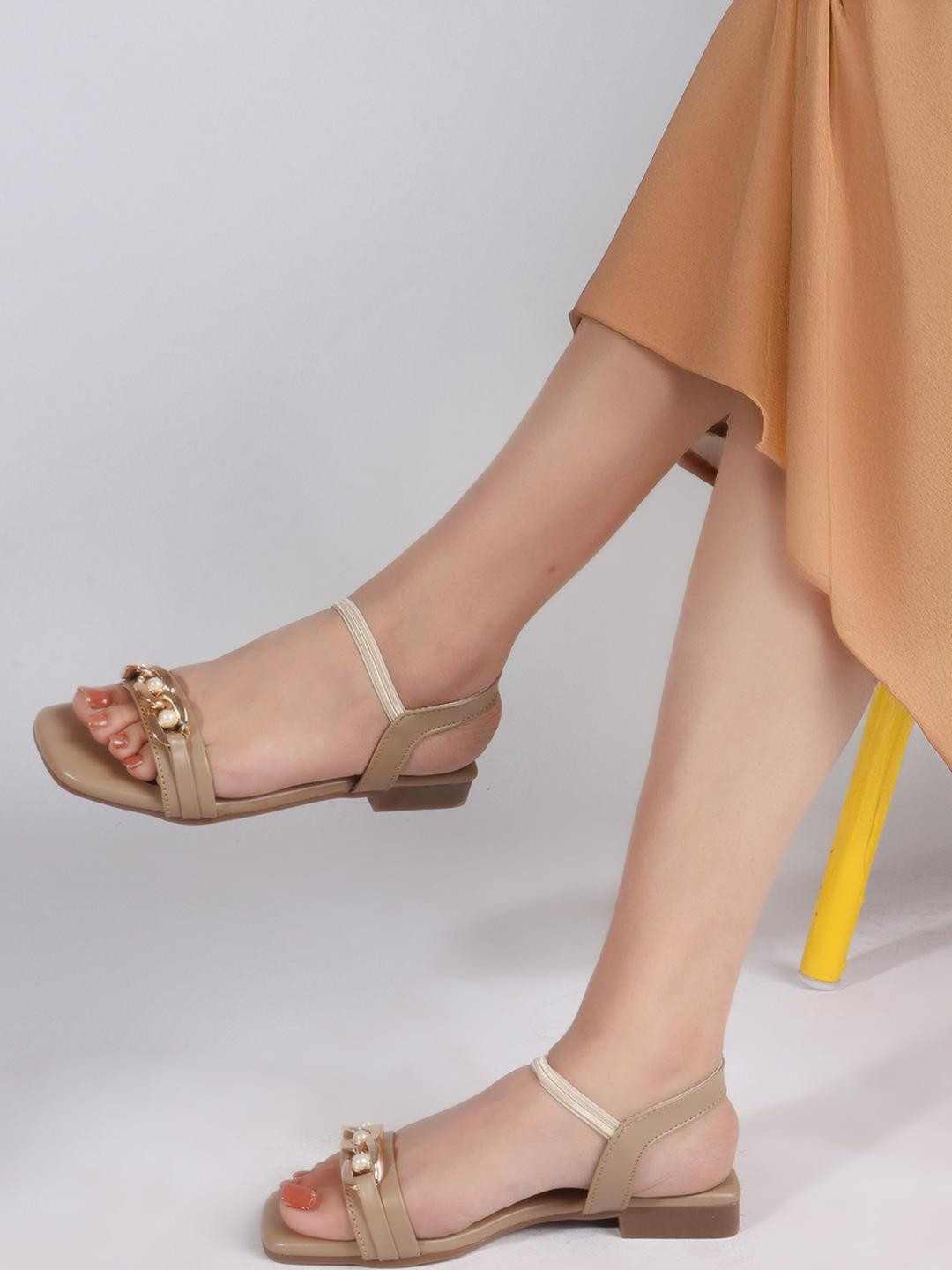 CORSICA Embellished Other Open Toe Flats Flats