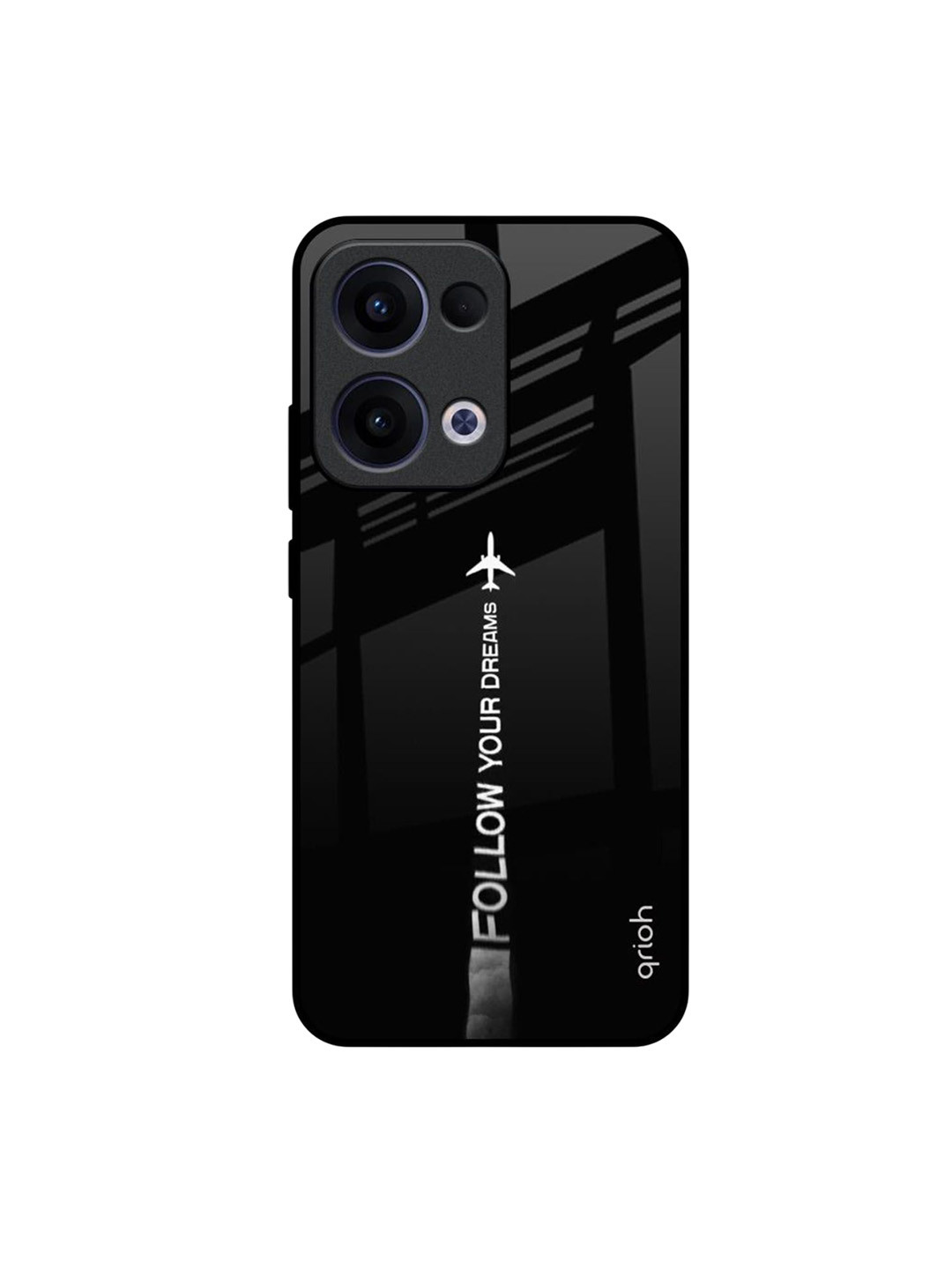 QRIOH Typography Printed Oppo Reno13 5G Mobile Back Case Cover