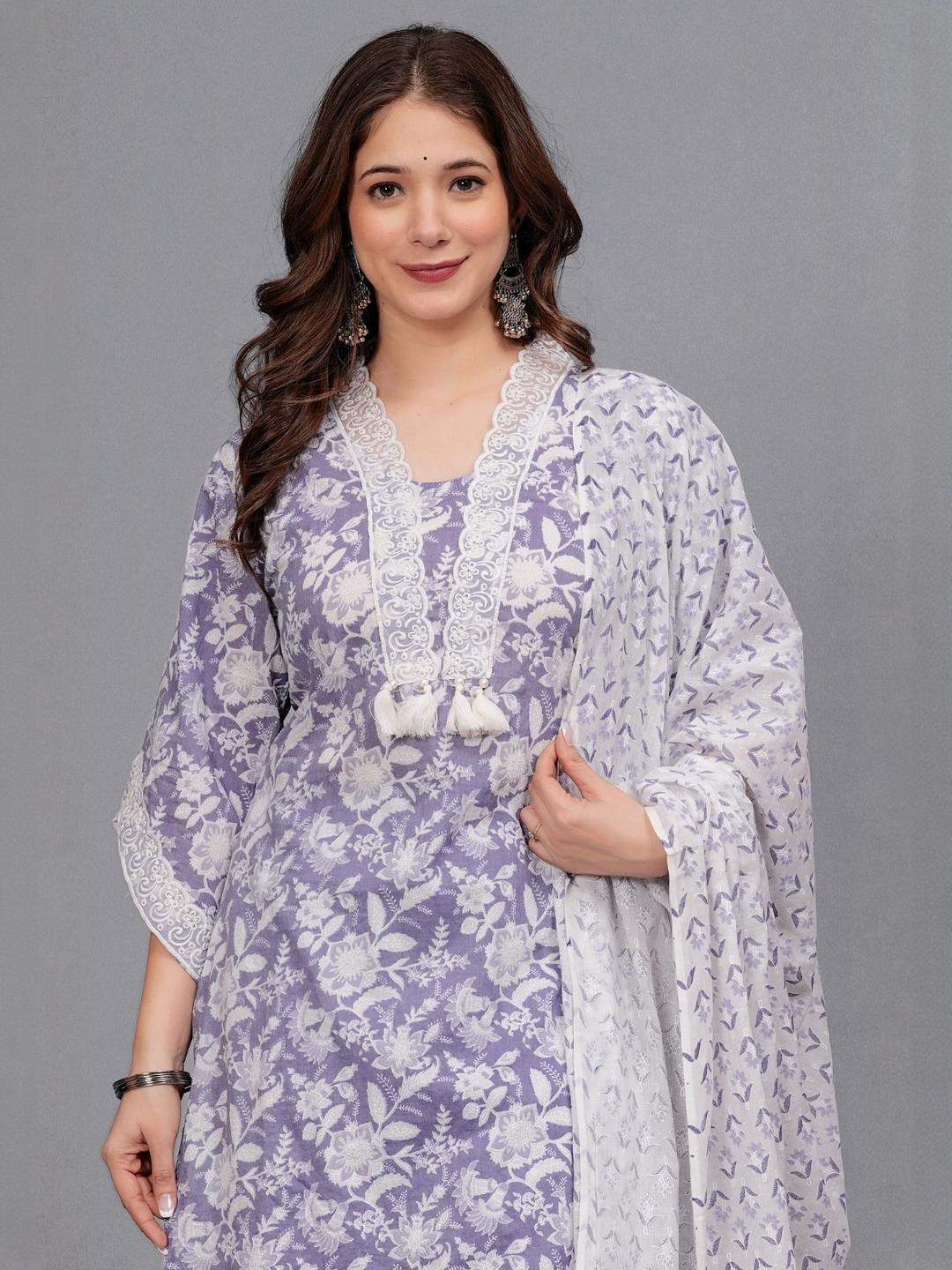 Amayra Women Pure Cotton Kurta Set