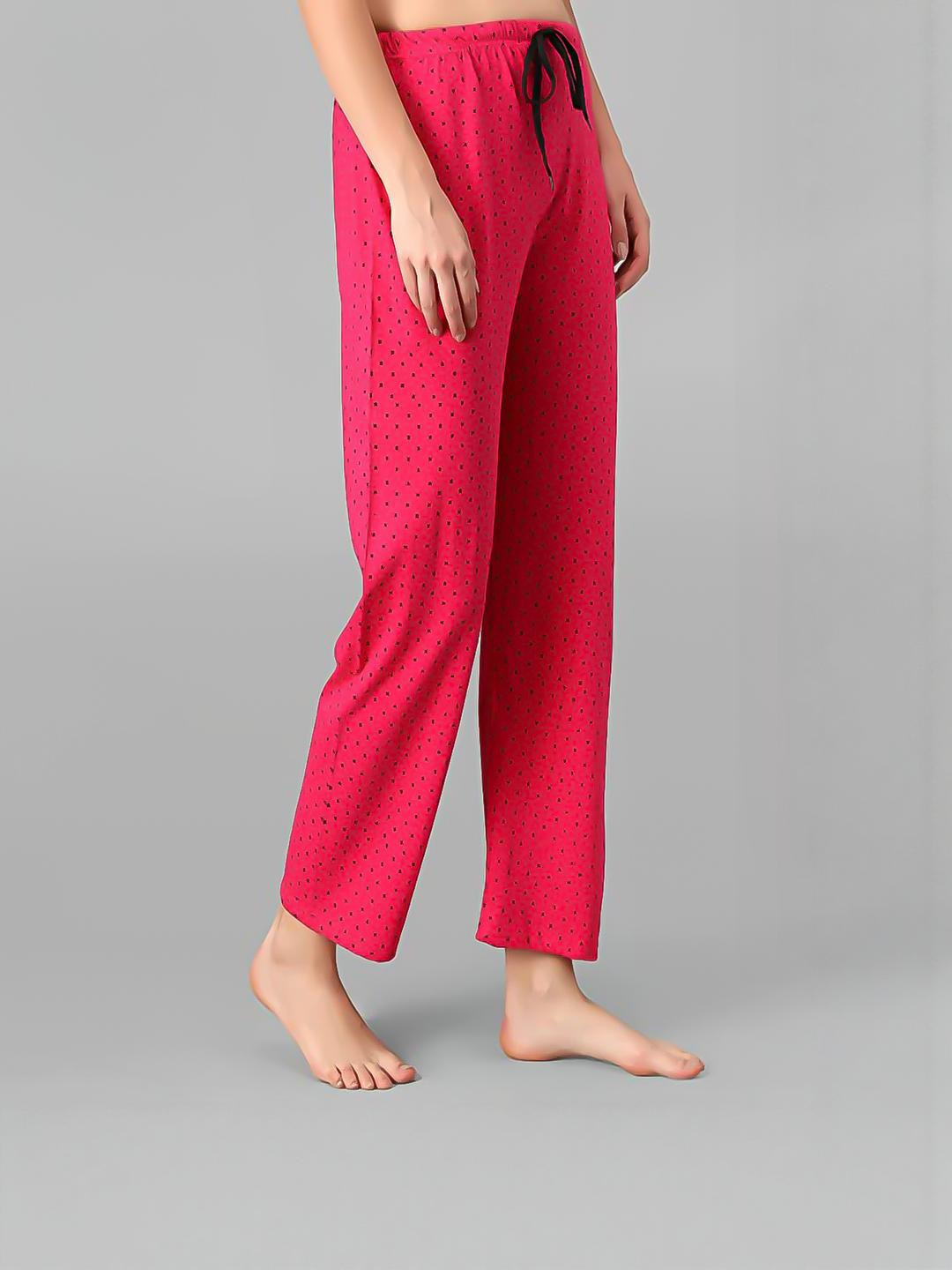 TRENDY WORLD Pack Of 2 Women Printed Cotton Lounge Pants