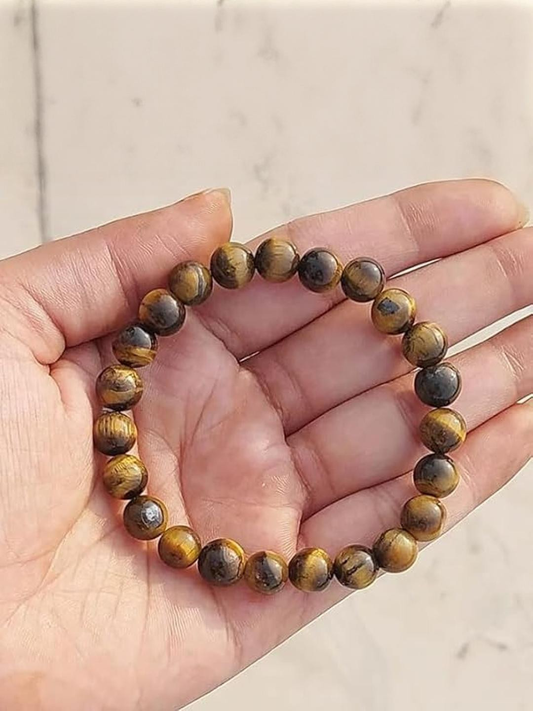 HEALINGGEMS Unisex Tiger Eye Bracelet