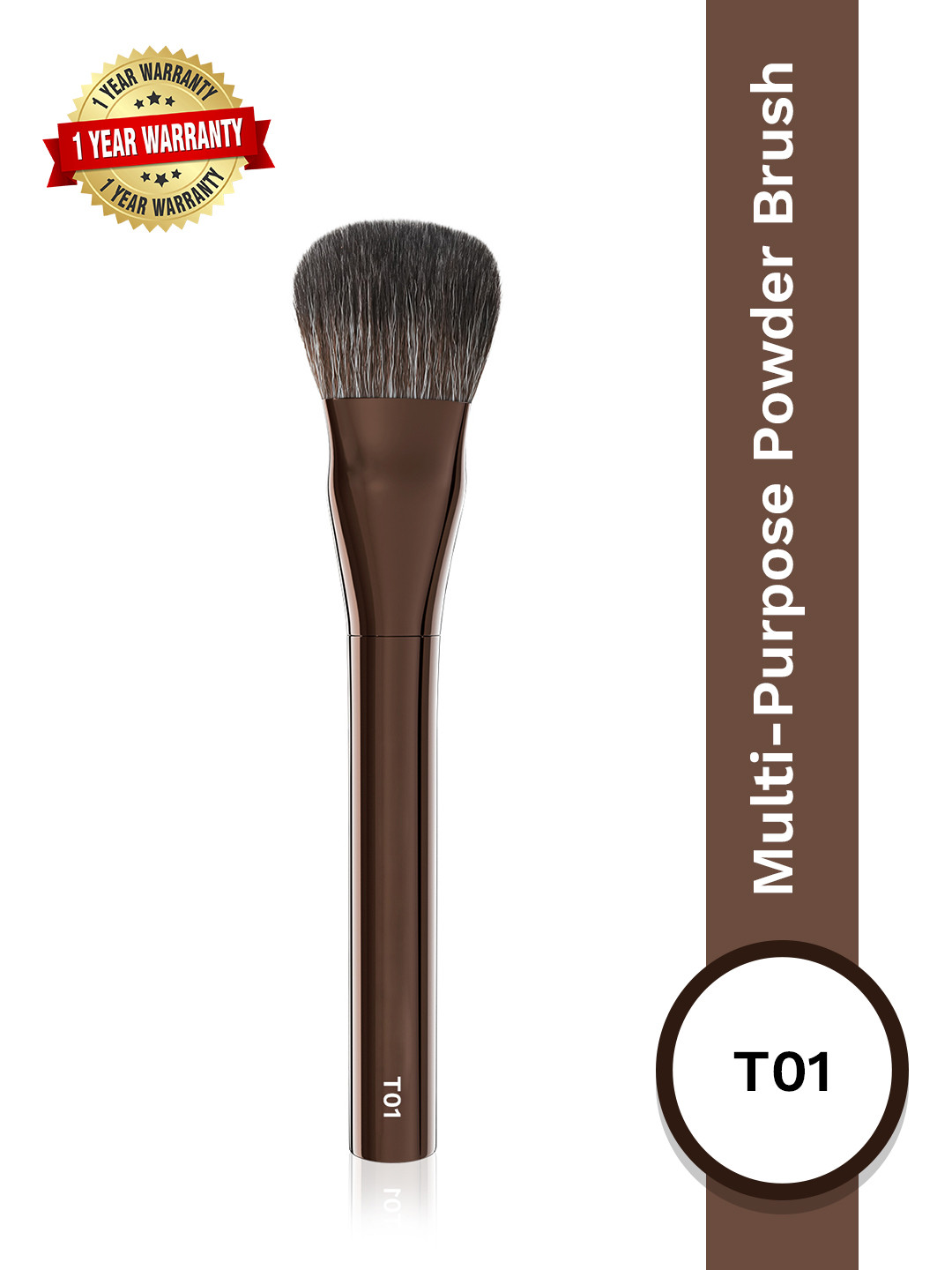 PAC T01 Multi-Purpose Powder Brush - Brown