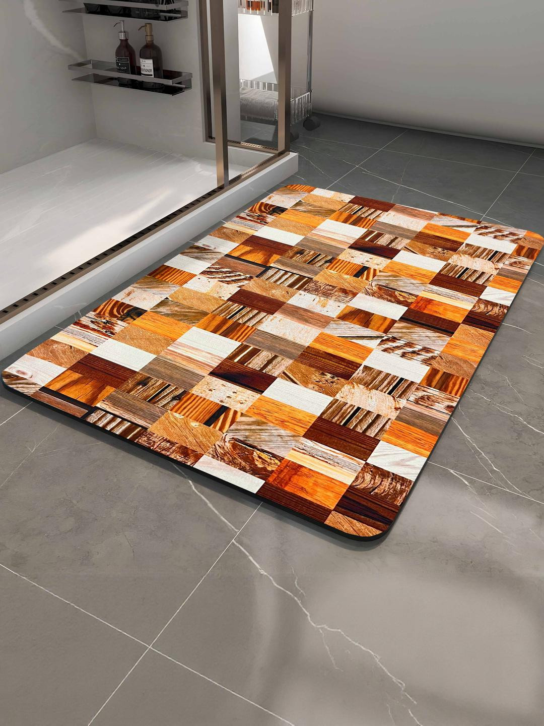 IVAZA 550 GSM Bath Mats for Bathroom