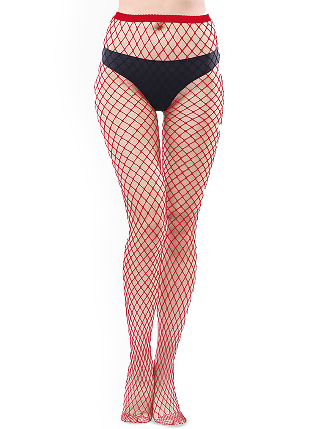 Xs and Os High-Rise Thigh High Sheered Stockings