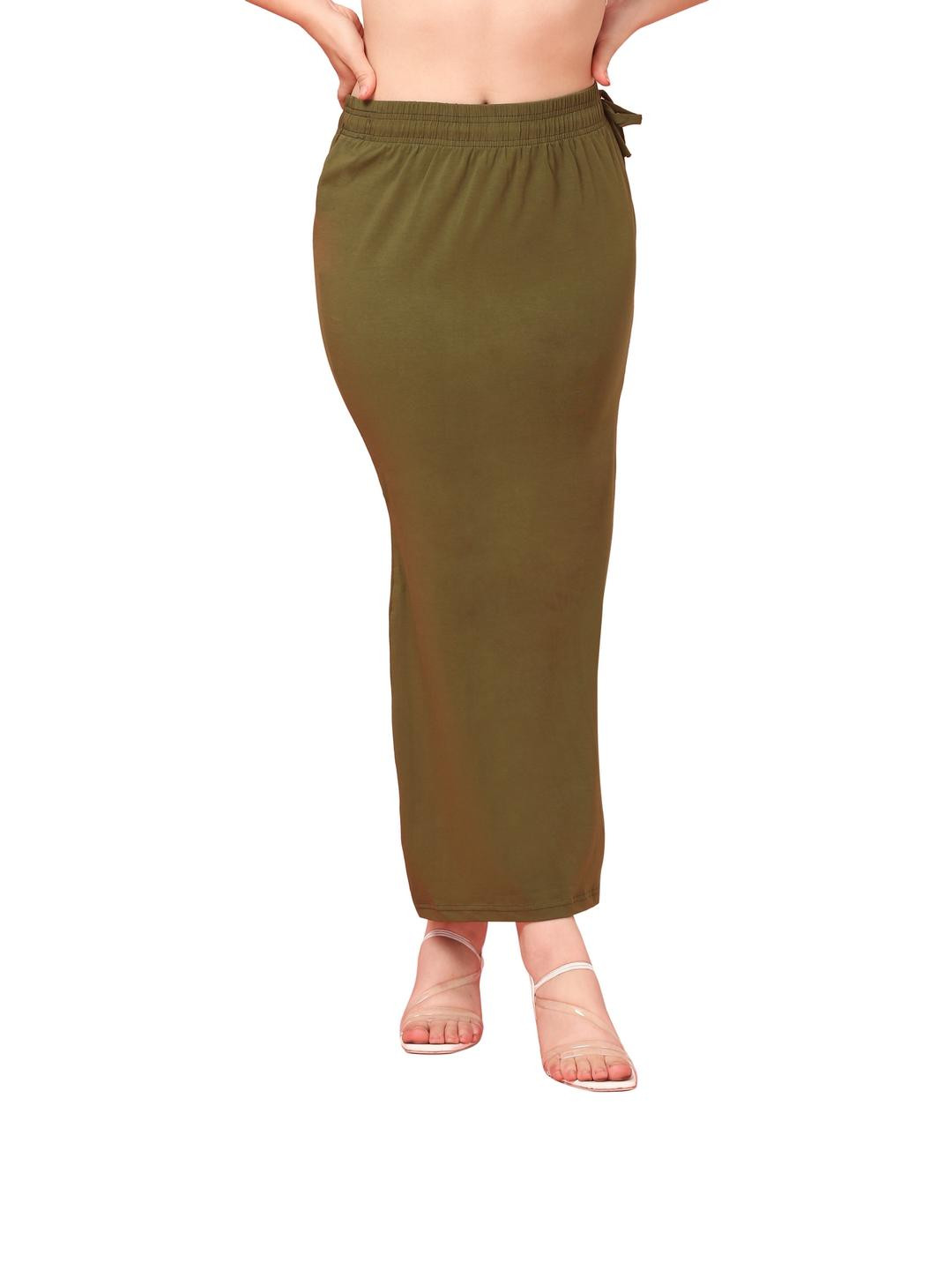 GANIX FASHION THAT DEFINE YOU Olive Cotton Shapewear