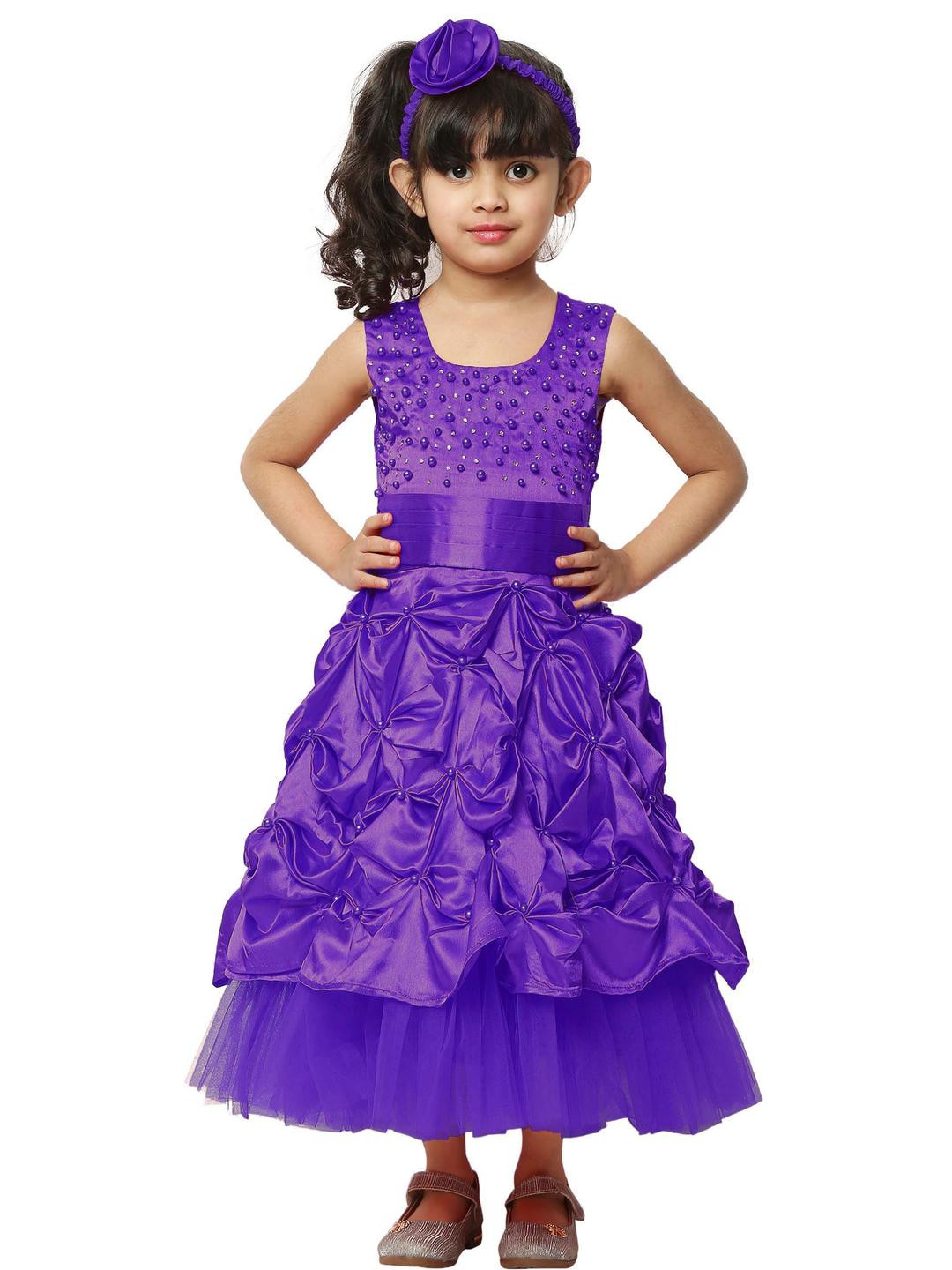 Shahina Fashion Girls Long/Maxi Length Dress