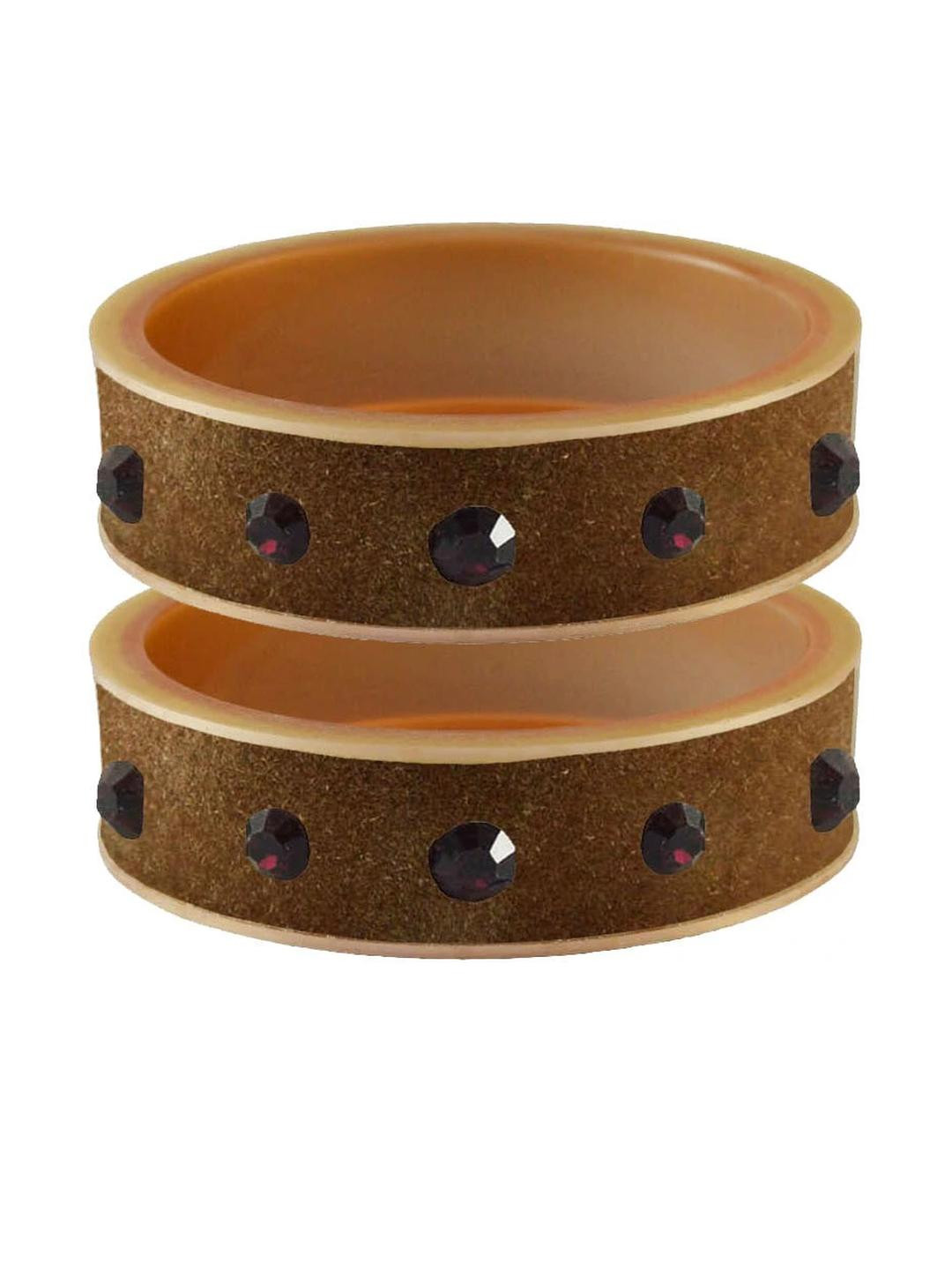 Vidhya Kangan Brown Plastic Bangles