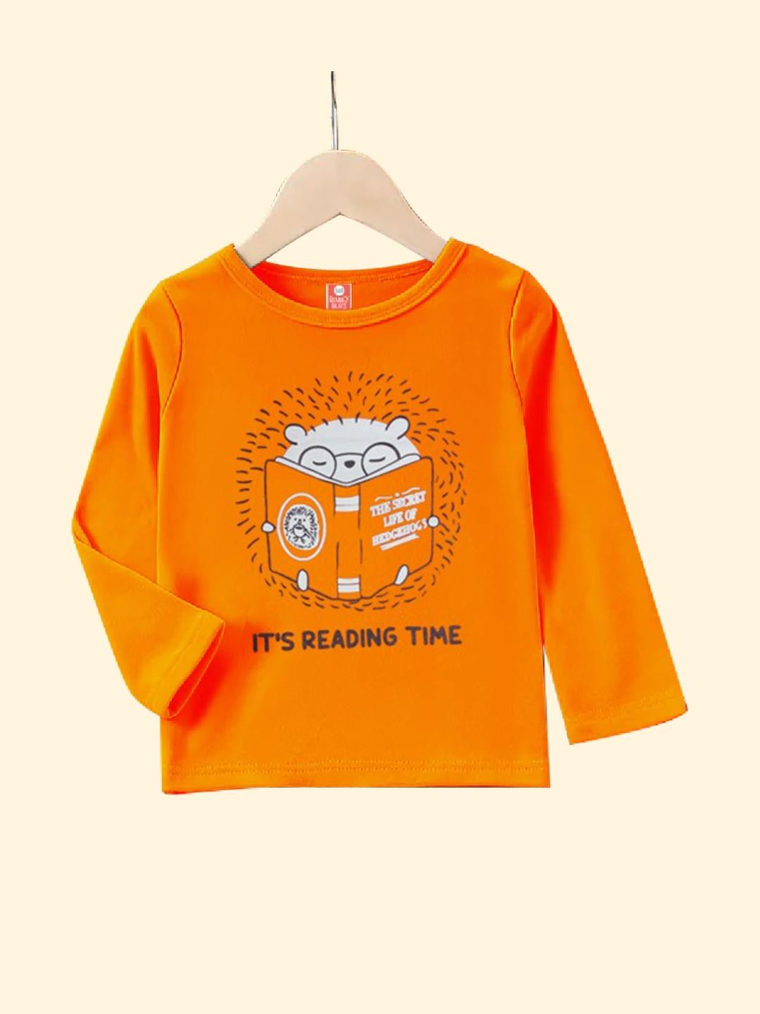 BOUNCY BEARS Girls Orange Tshirts
