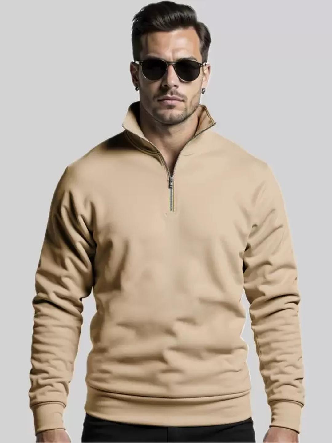 Imsa Moda Men Zip Sweatshirt