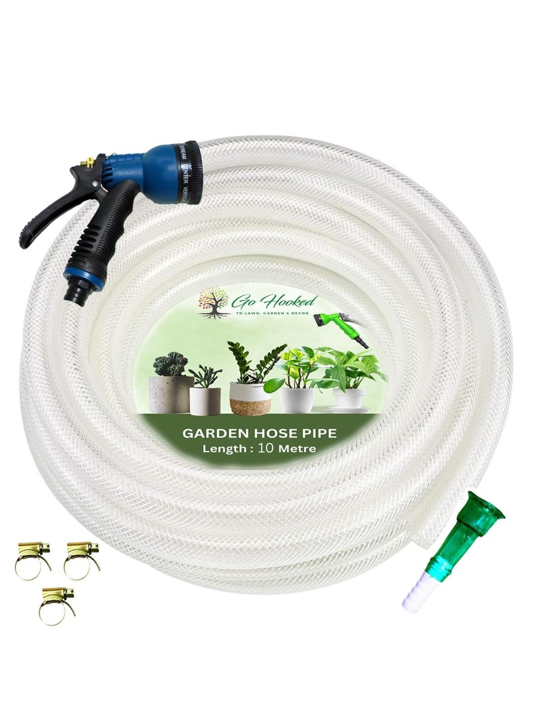 Go Hooked Garden Braided Water Pipe Garden Accessories