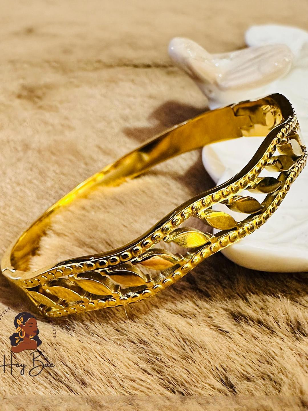 Hey Bae Stainless Steel Bracelet