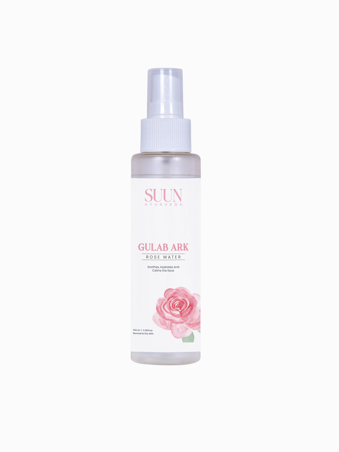 SUUN AYURVEDA Gulab Ark Kannauj Rose Water Face Toner Spray - 100 ml