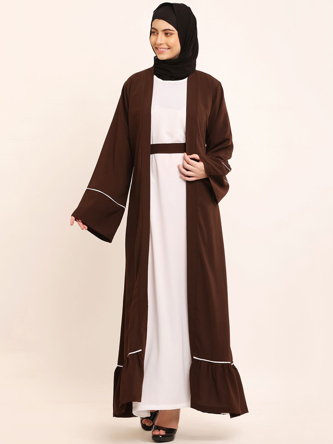 Tawakkul Clothes Front Open Abaya Burqas