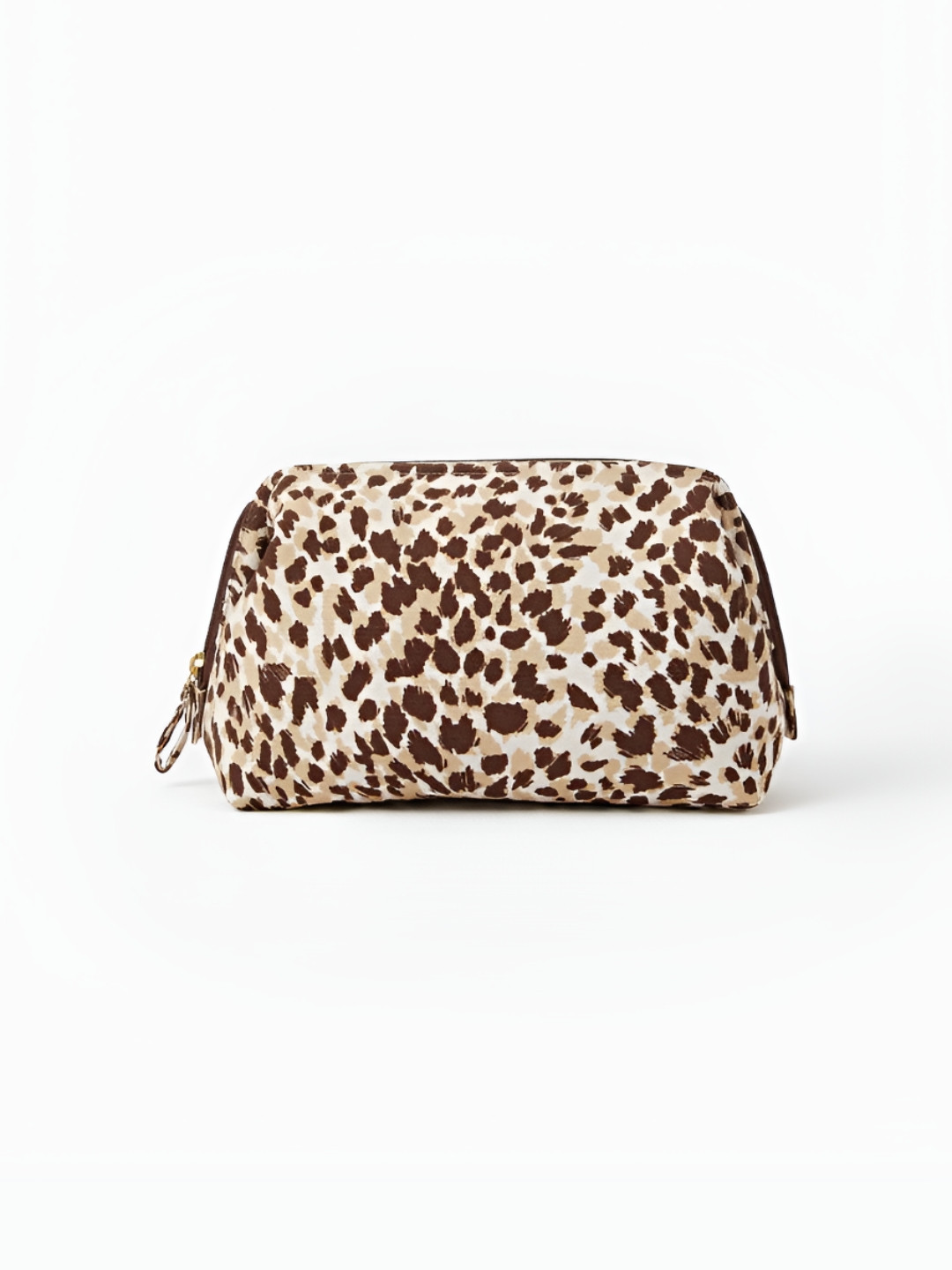 Accessorize London Women Cheetah Print Make Up Bag