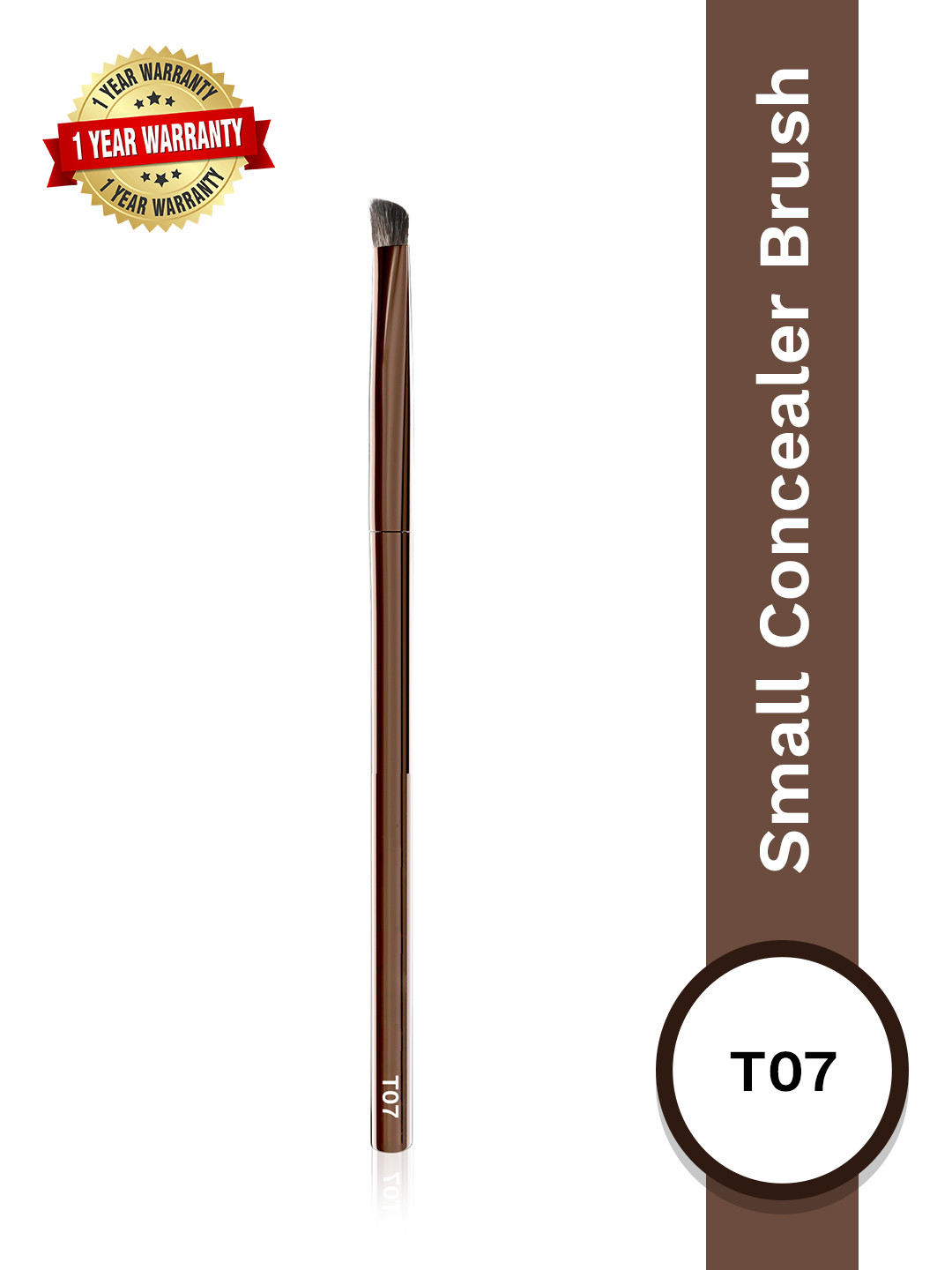 PAC T07 Small Concealer Brush - Brown