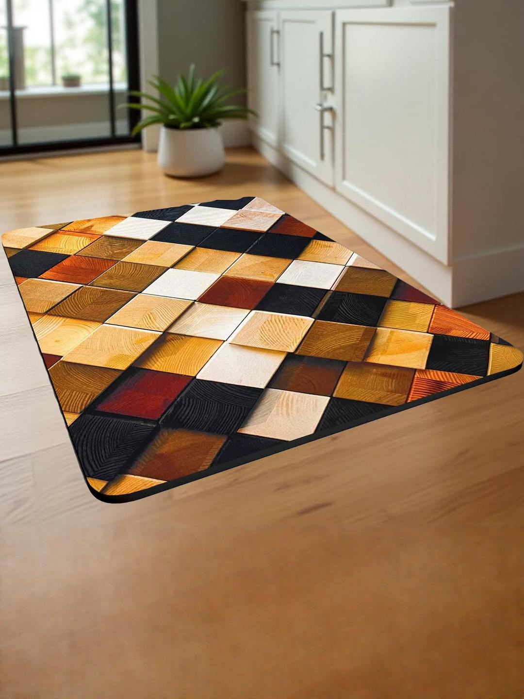 IVAZA Brown Silicone Bath Mat