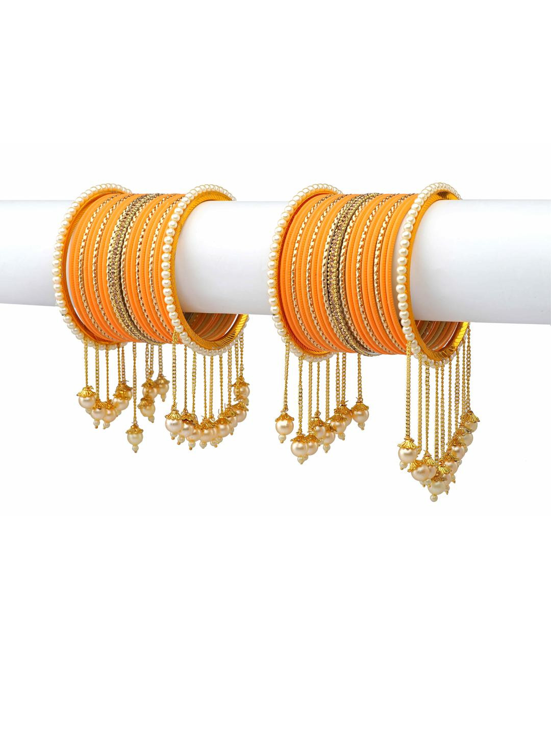GLIKA Womens Bracelet kada latkan bangle Set