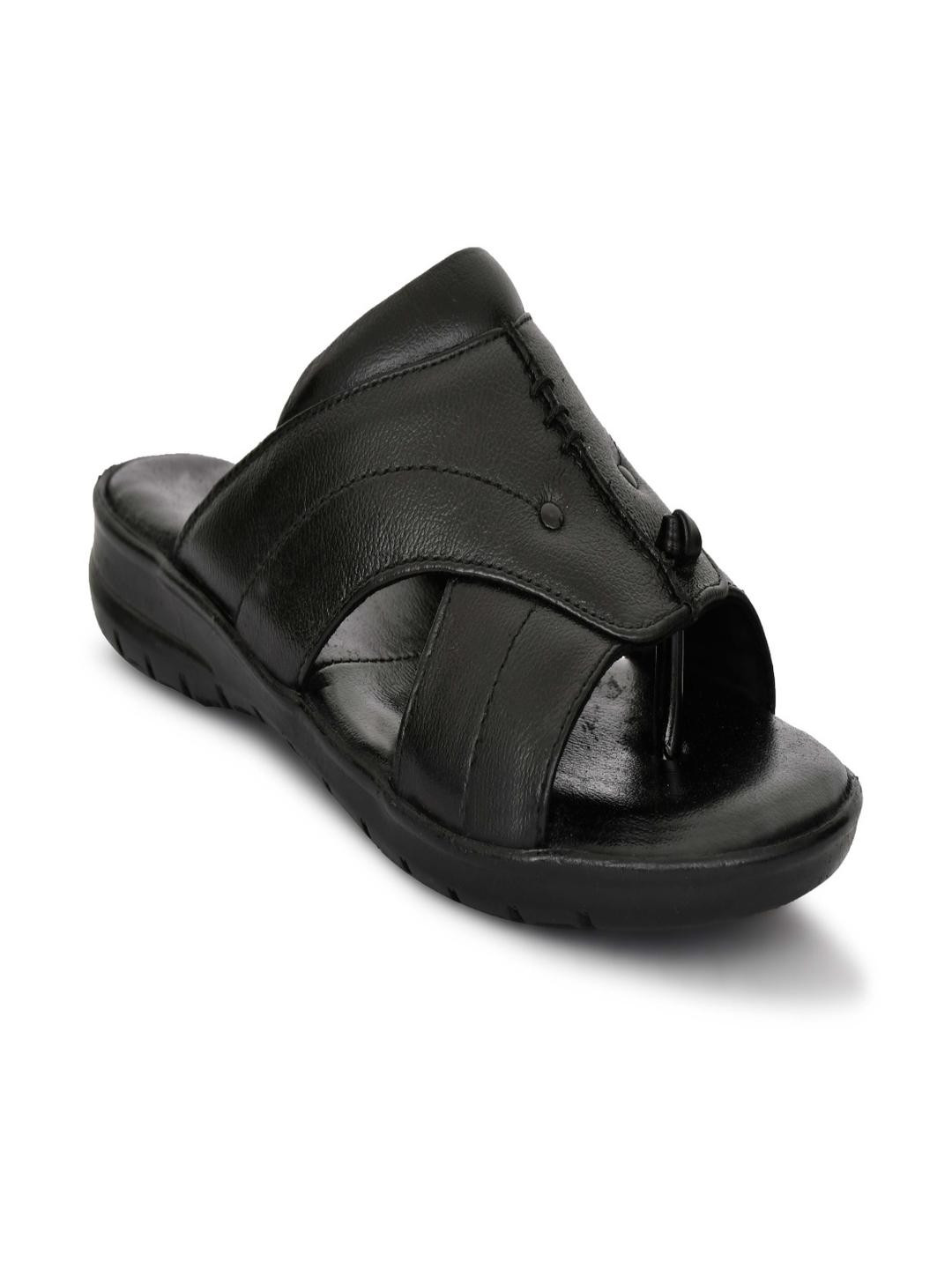 ZIRSQ Men Black Sandals