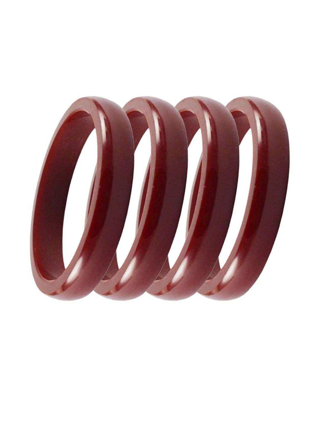 Vidhya Kangan Maroon Plastic Bangles