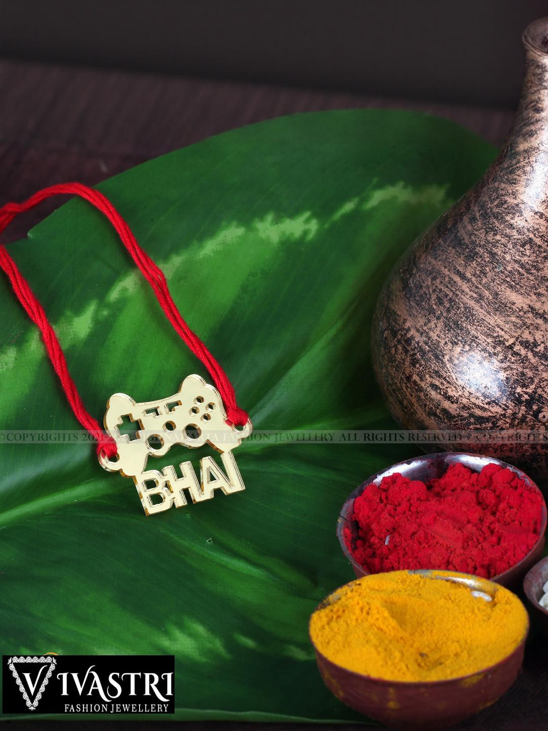 VIVASTRI Multistrand 'Gamer Bhai' Rakhi