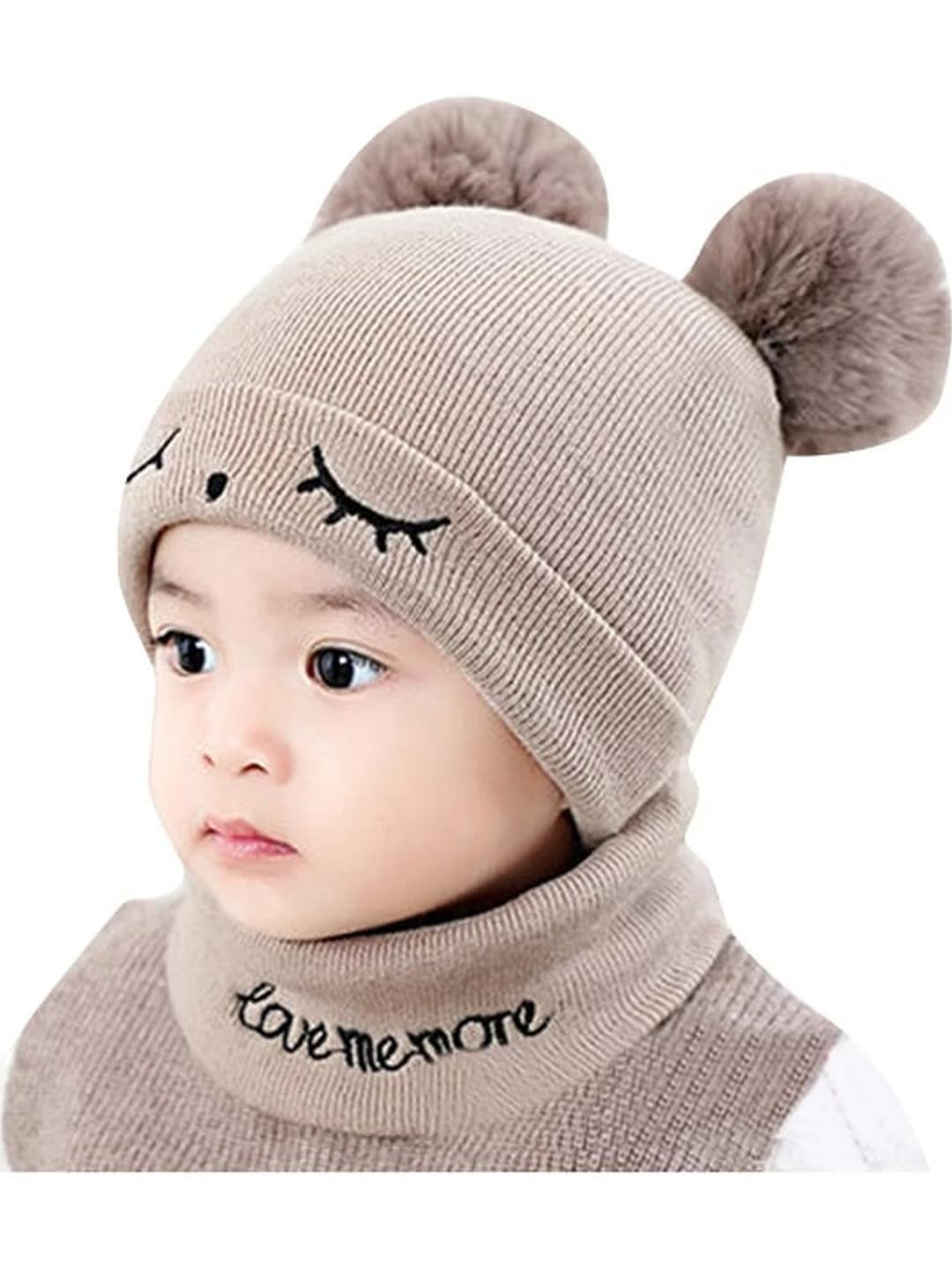 FIRMED STRING Unisex Kids Embroidered Woollen Beanie