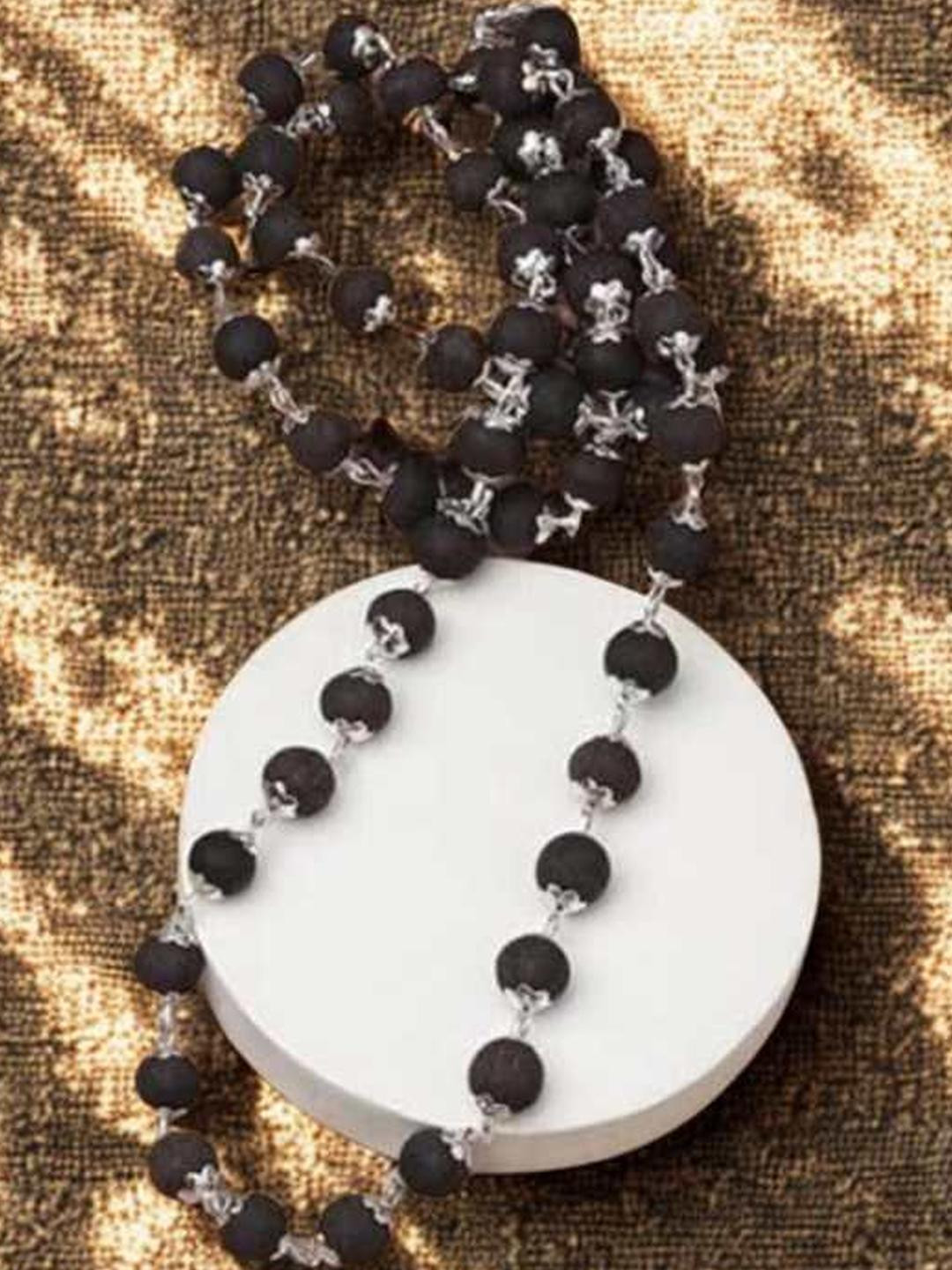 VIBESLE Unisex Silver Necklace