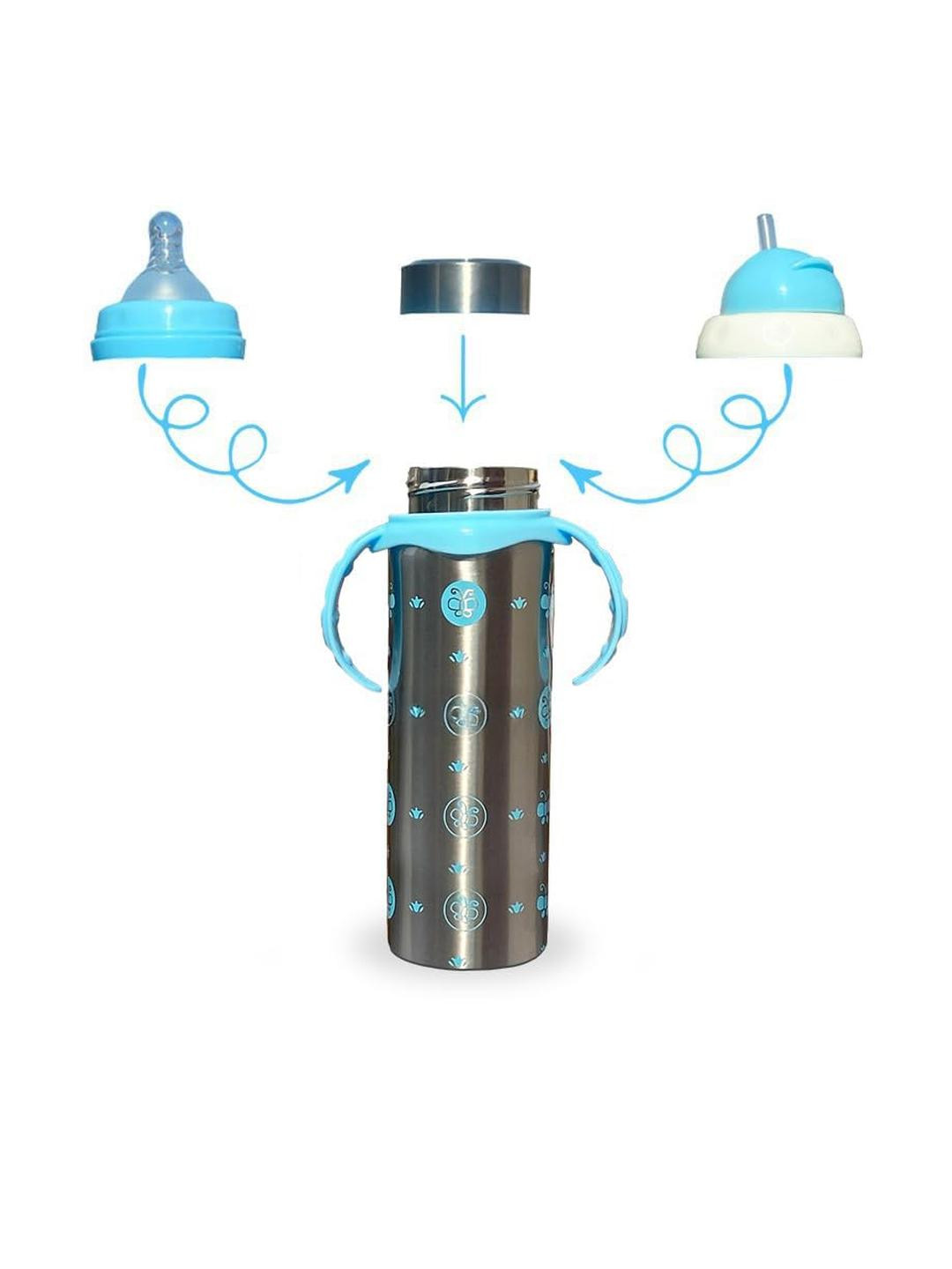 JOYFILLS 3 in 1 Baby Feeding Bottle