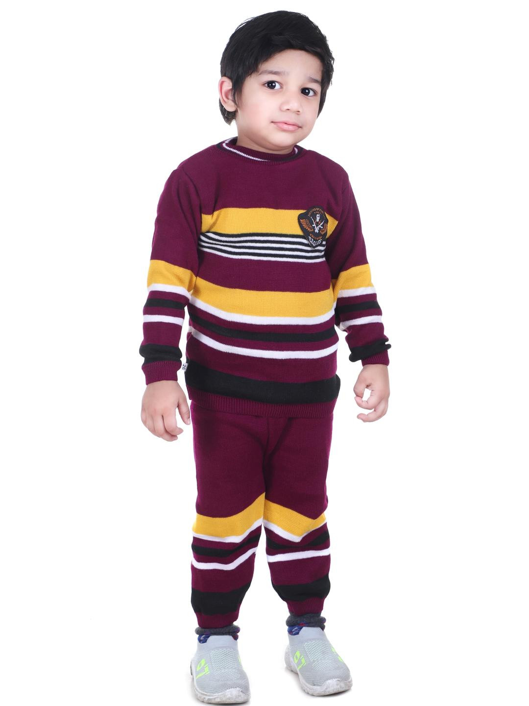 Rebiva Unisex Purple Clothing Set