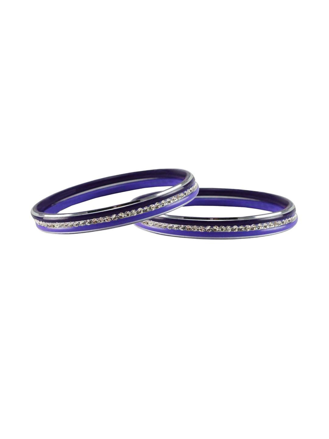 Vidhya Kangan Multi-Coloured Stainless Steel Bangles