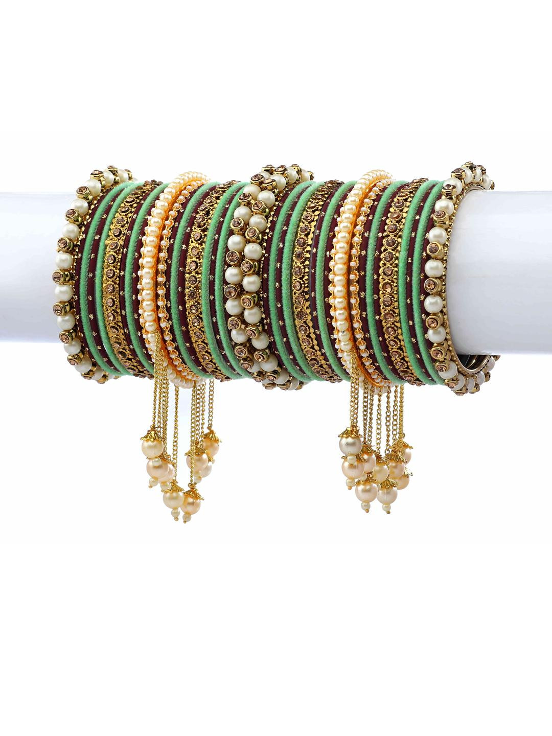 GLIKA Alloy NA Bangle Set
