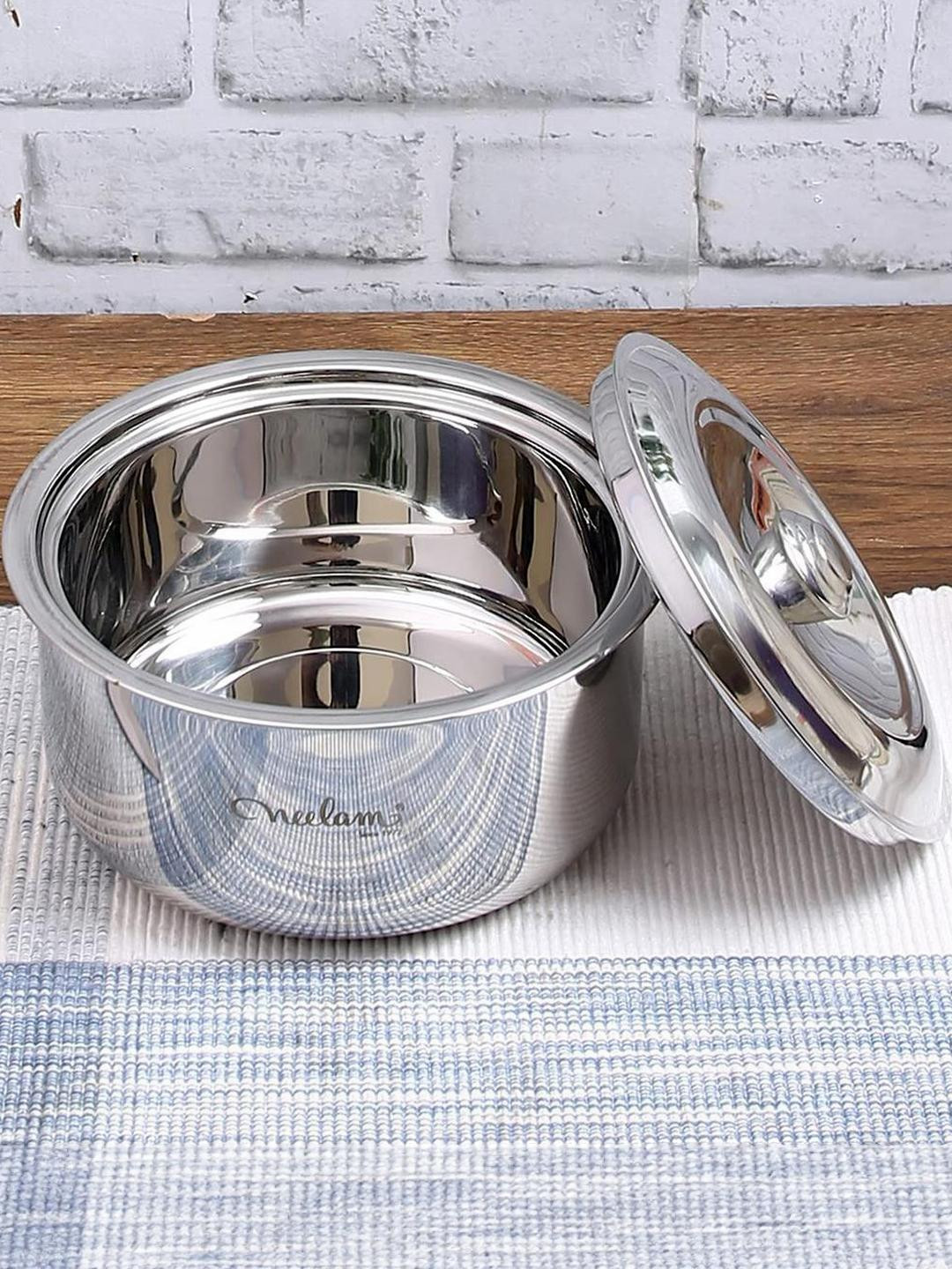 Neelam Stainless Steel Sizzling Hot Pot 4000 ml