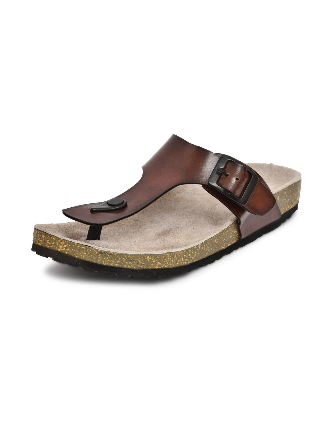 SCARPIA Men Brown Sandals