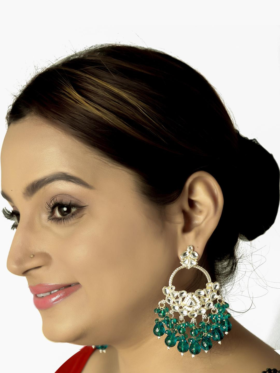 zarmar fashion Women Green Earrings