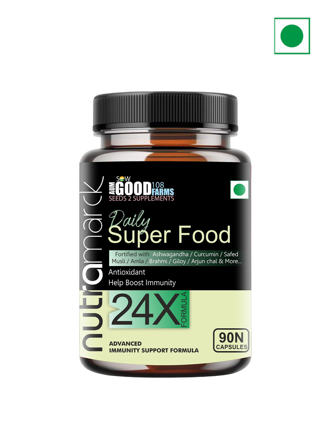 Nutramarck Daily Super Food Capsules - 90 Capsules
