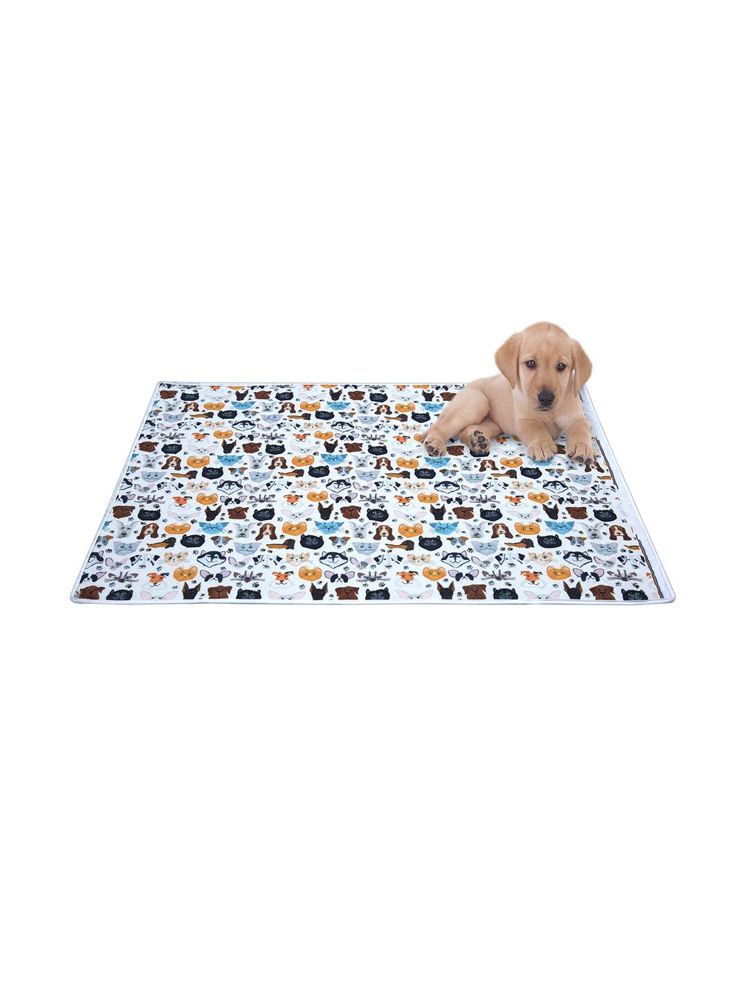 AAZEEM Soft Light Weight Mat for Dogs,Cats & Pets, (Size-M)